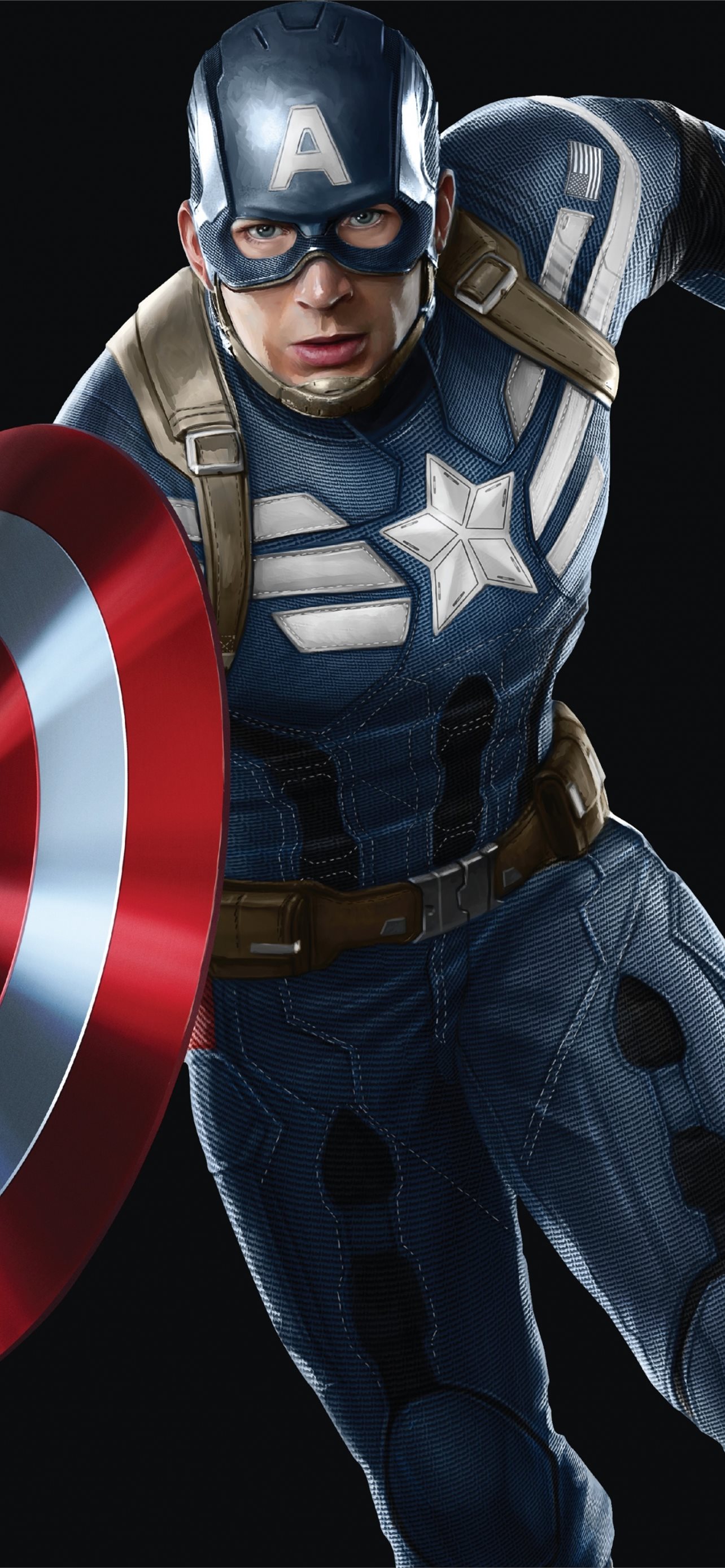 Marvel Captain America iPhone Wallpapers Free Download