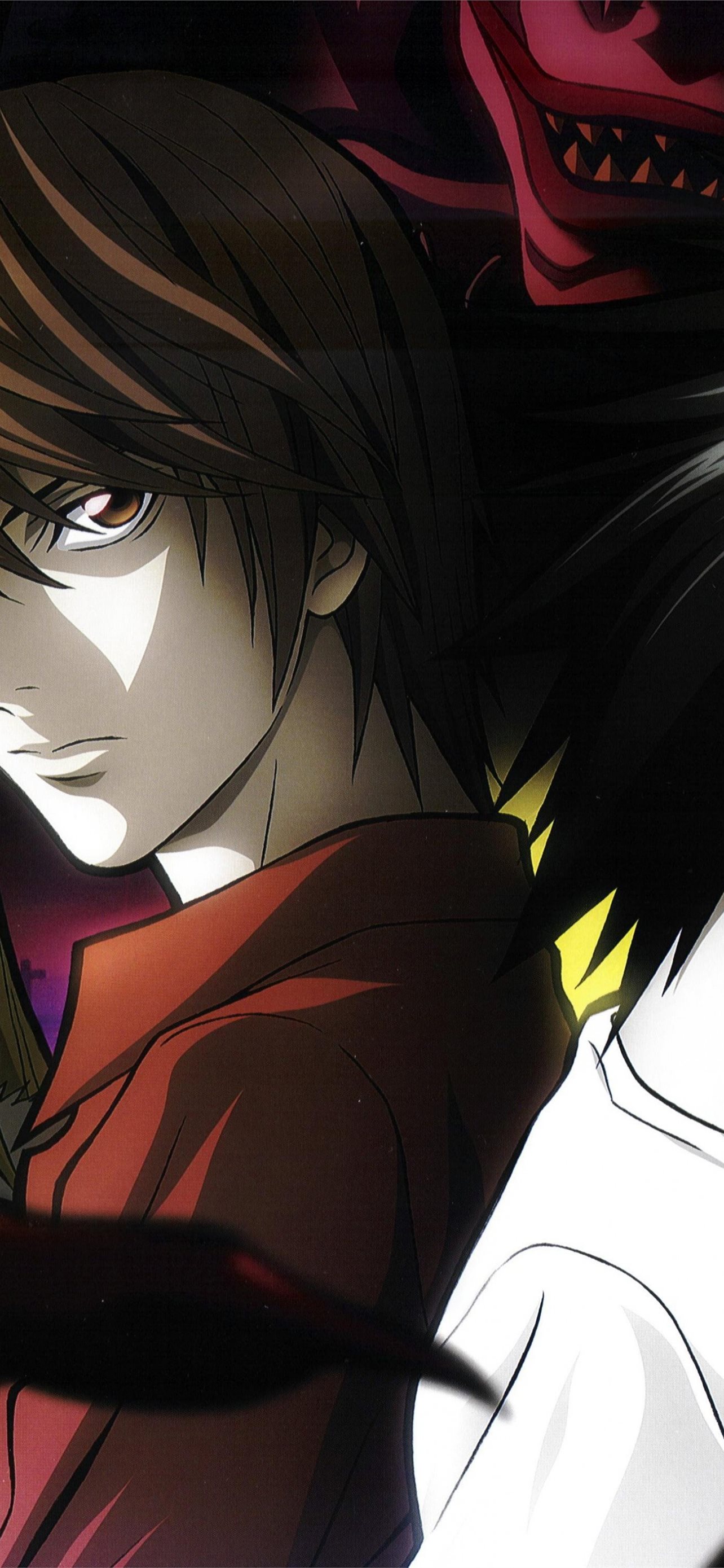 Death Note Lawliet L Yagami Light Amane Misa for S... iPhone Wallpapers  Free Download