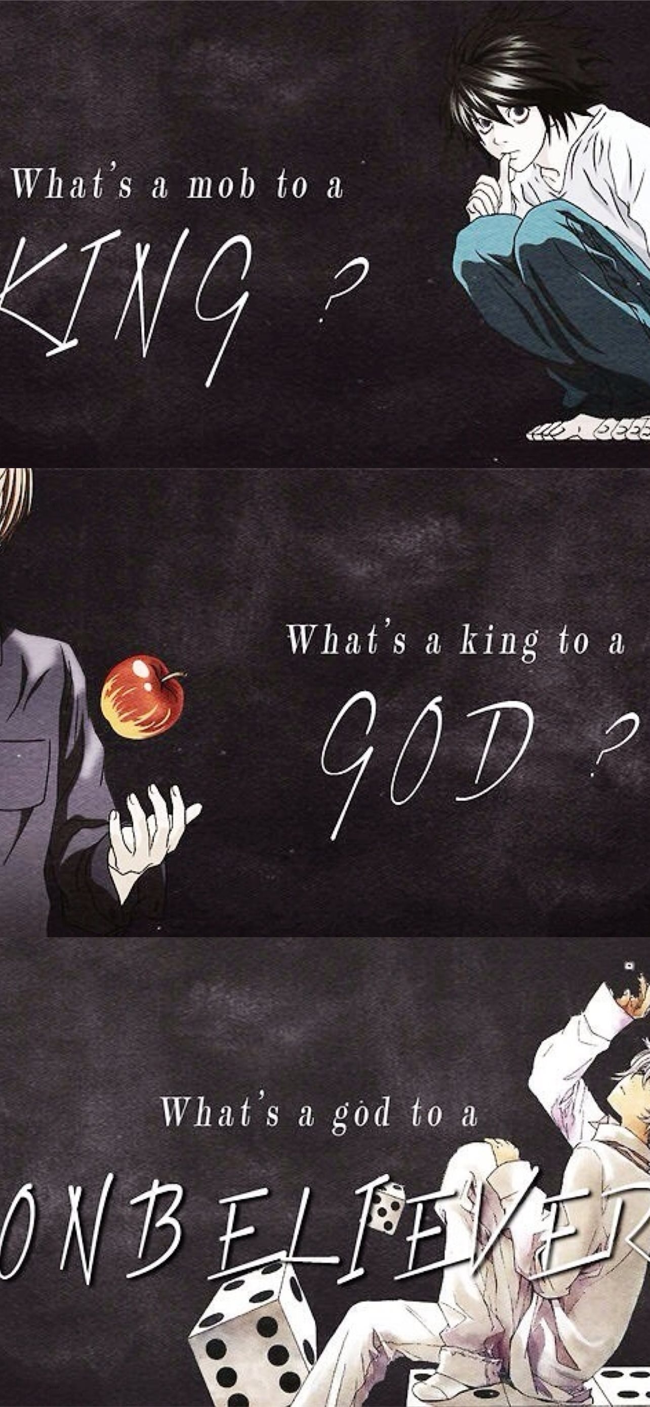 Death Note L Quotes QuotesGram iPhone Wallpapers Free Download