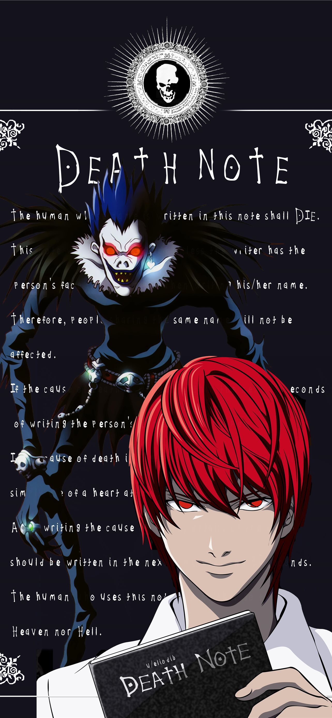Death Note Aesthetic Wallpapers  Wallpaper Cave
