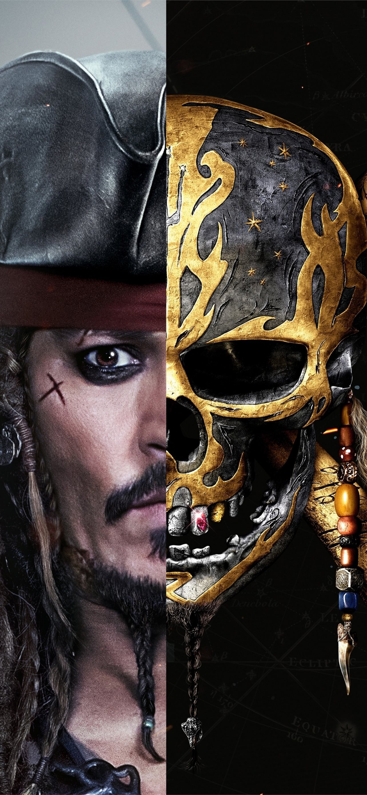 Pirates Of The Caribbean Dead Men Tell No Tales Ja... iPhone Wallpapers  Free Download