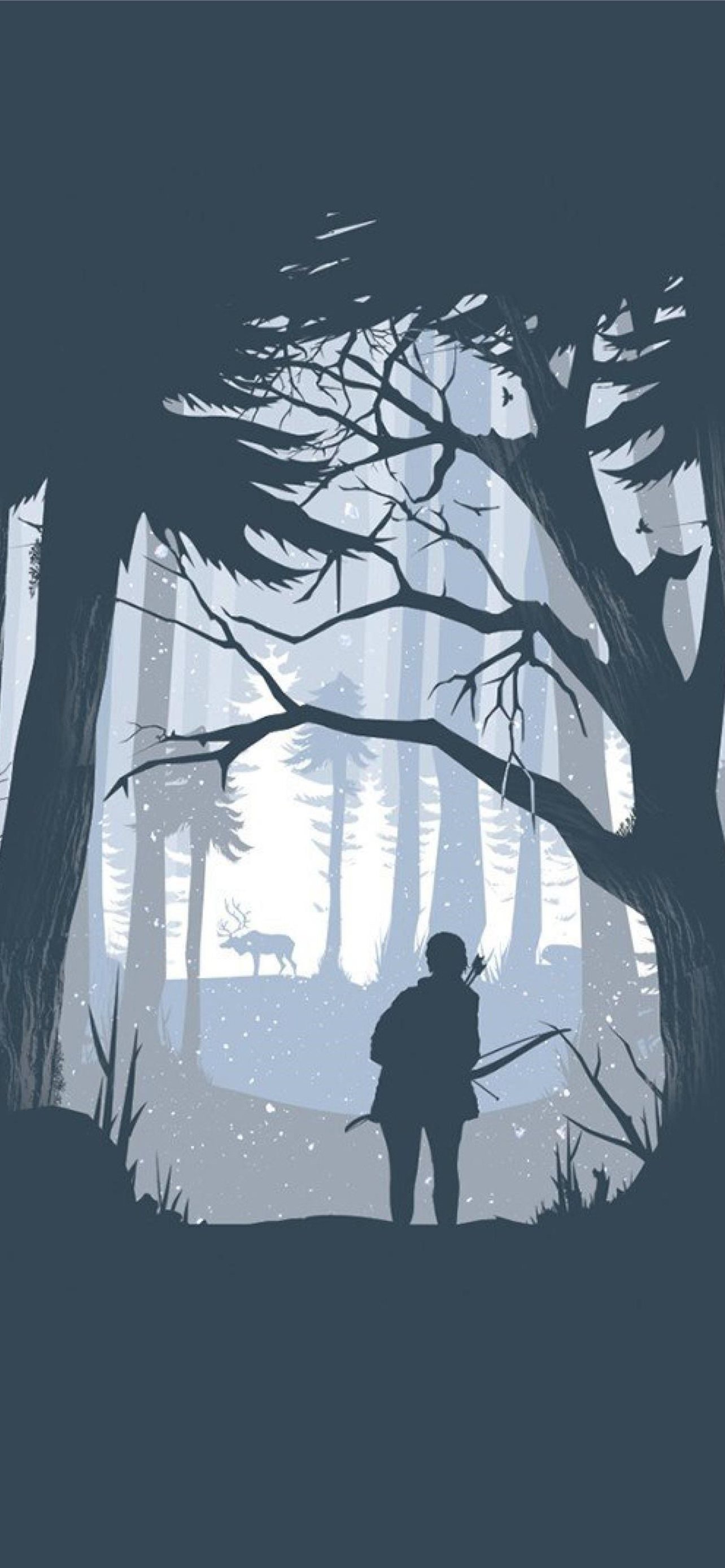 Minimalist The Last Of Us Cave iPhone Wallpapers Free Download
