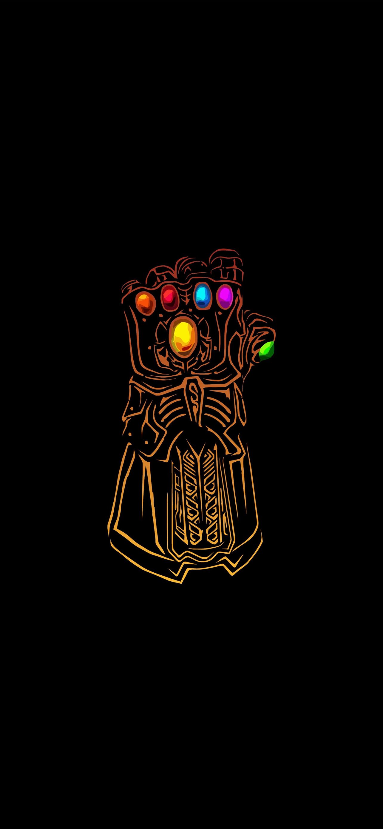 Thanos Glove Cave iPhone Wallpapers Free Download