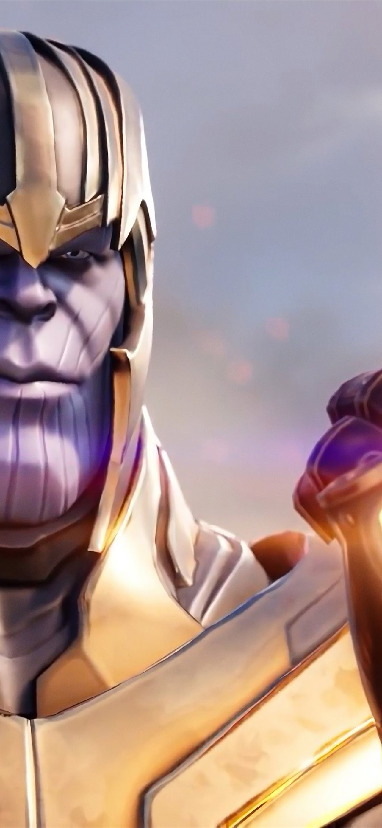 Fortnite X Avengers Thanos 4k Thanoa Fortnite teah... iPhone Wallpapers  Free Download
