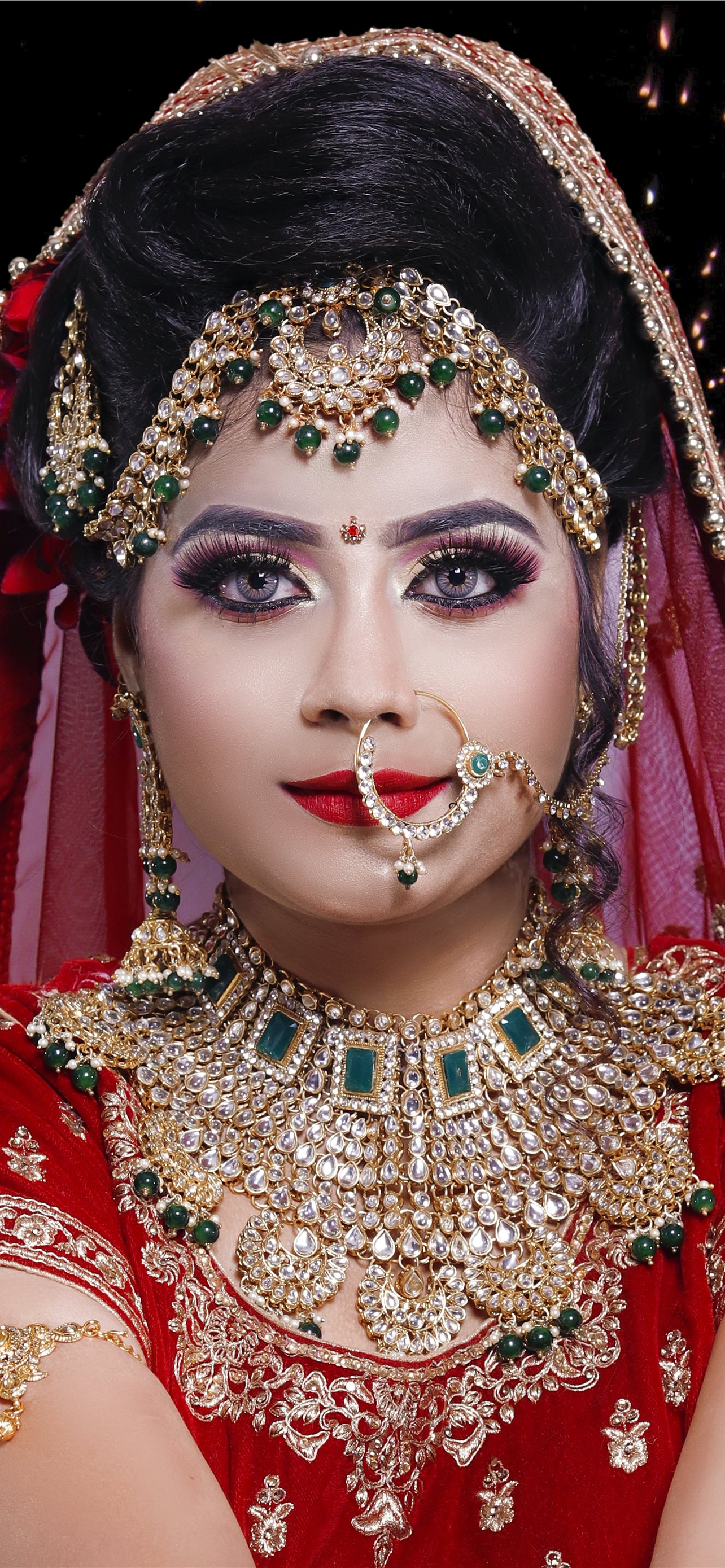 BRIDE beauty gold indian bride jewellery princess queen wedding HD  phone wallpaper  Peakpx