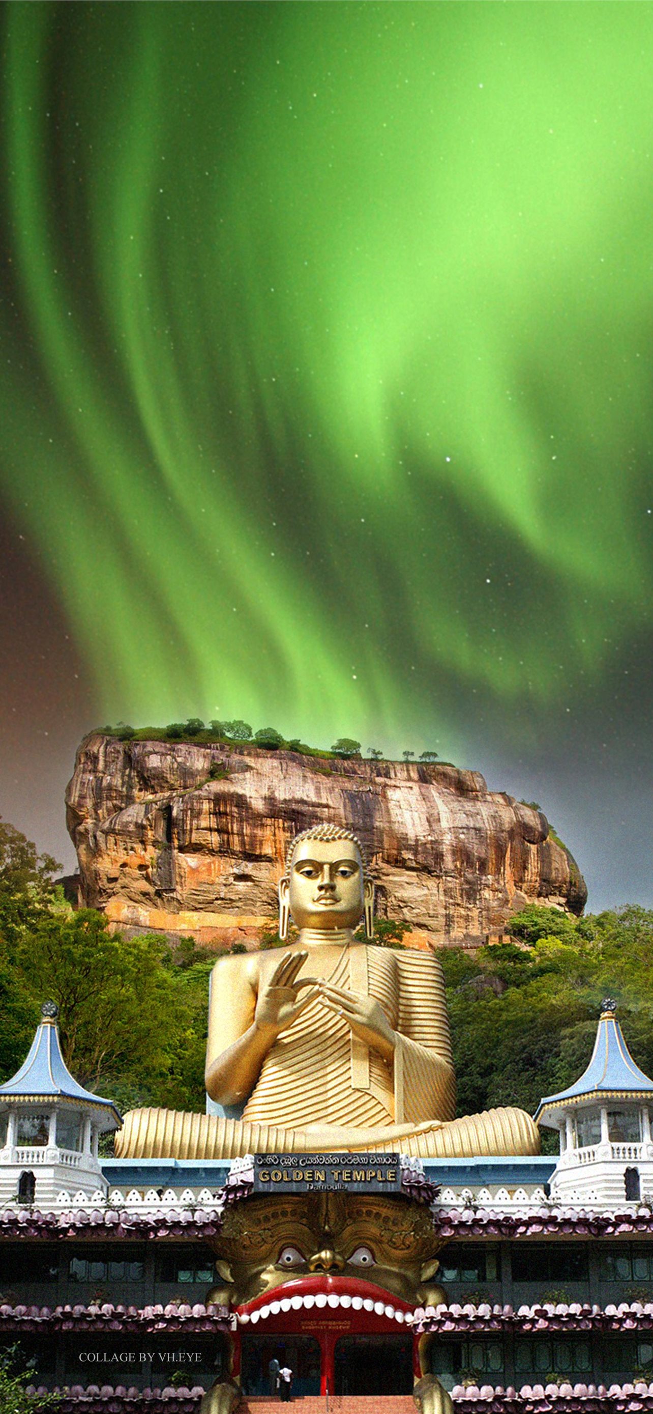 Sri Lanka The Golden Temple Dambulla Buddha Buddhi... iPhone Wallpapers  Free Download