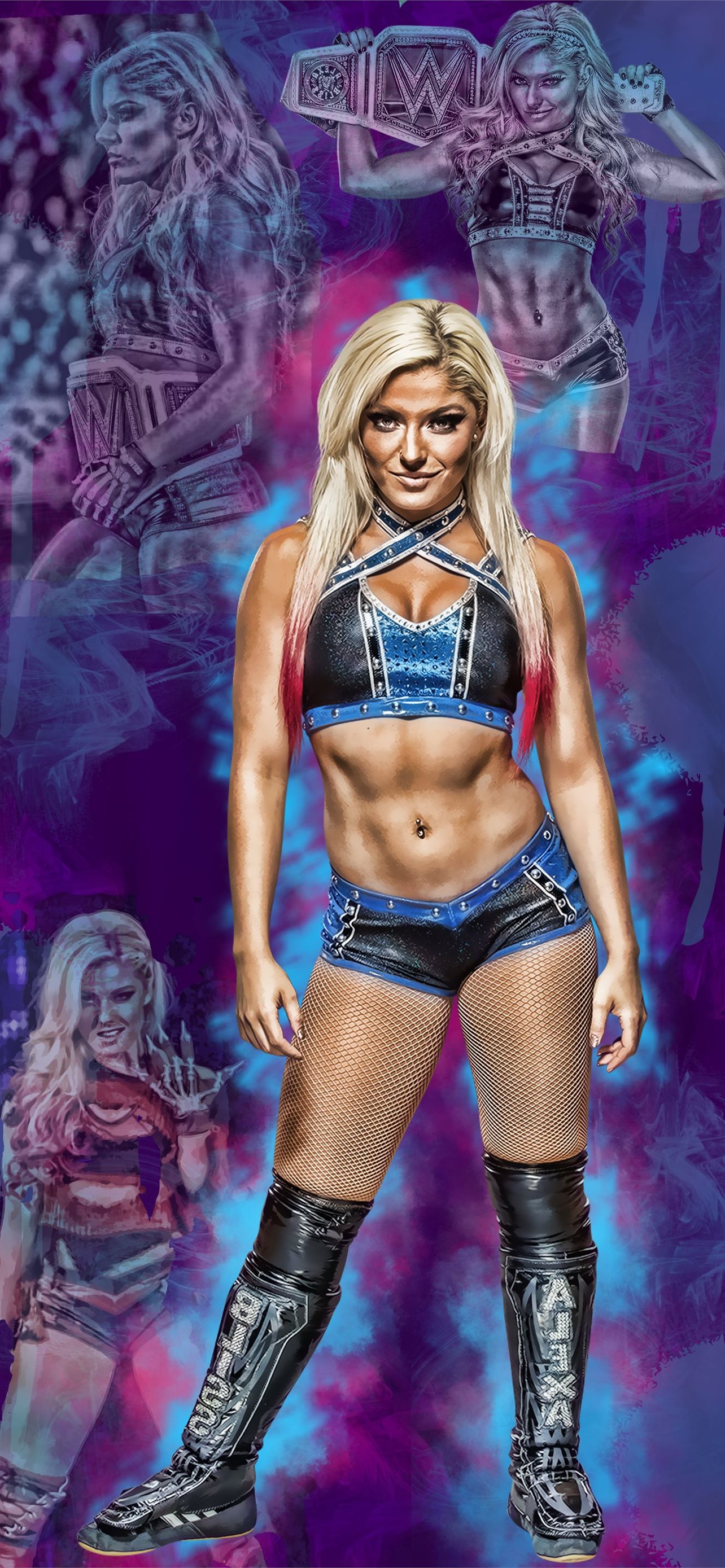Road to WrestleMania 37 The Fiend w Alexa Bliss vs Randy Orton  wallpaper  Kupy Wrestling Wallpapers