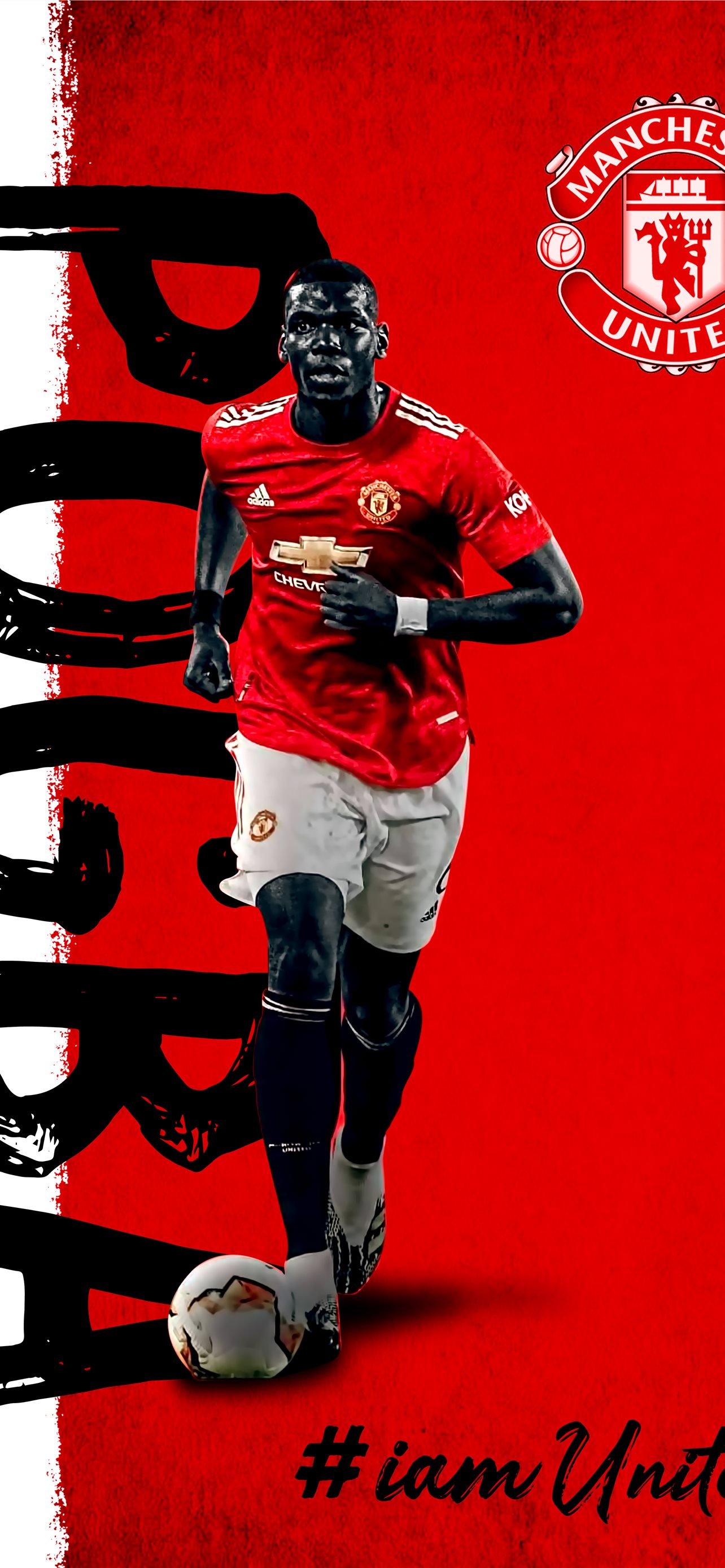 paul pogba manchester united iPhone Wallpapers Free Download
