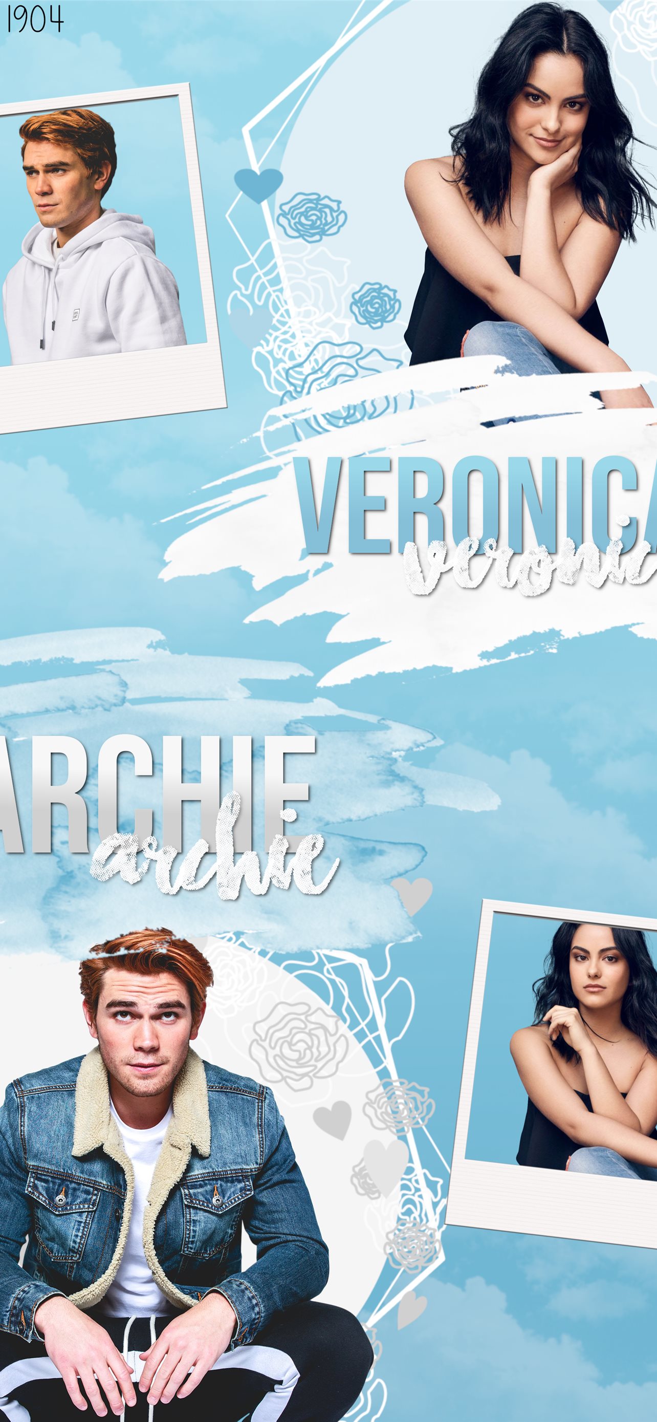 Veronica and Archie veronica archie riverdale varc... iPhone Wallpapers  Free Download