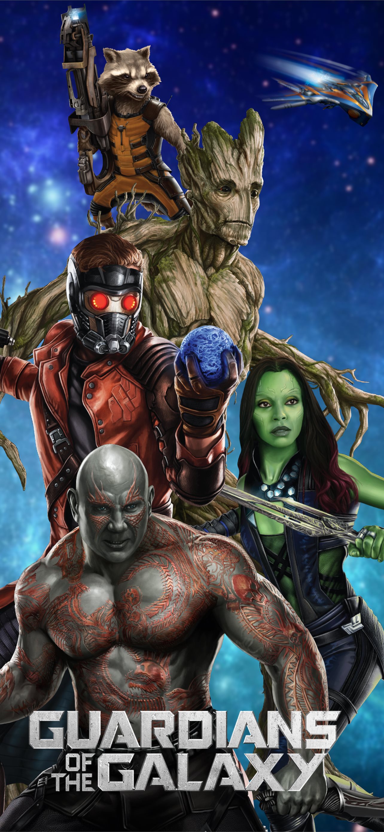 Free Guardians of the Galaxy by ArkhamNatic for yo... iPhone Wallpapers  Free Download