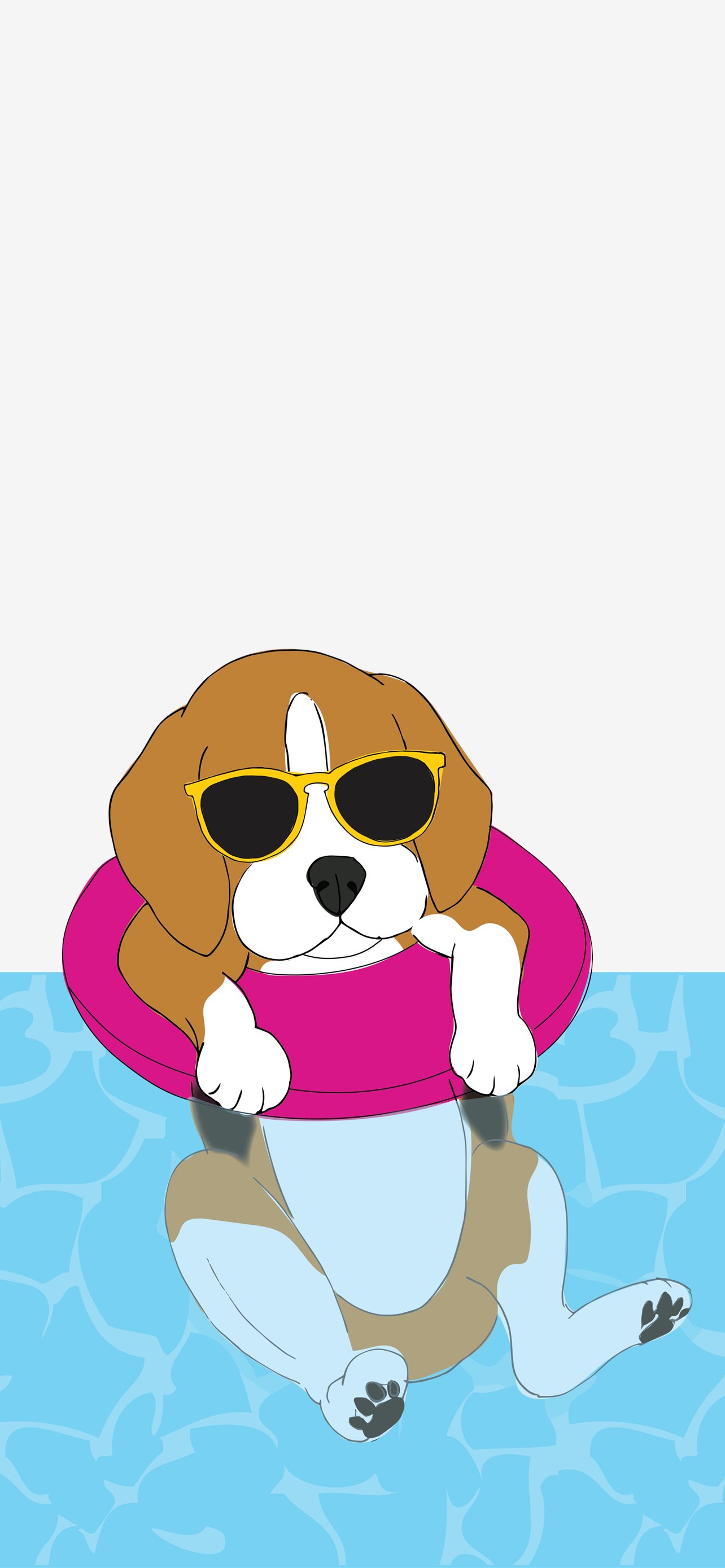 Cute Cartoon Dog Wallpapers for Mobile  PixelsTalkNet