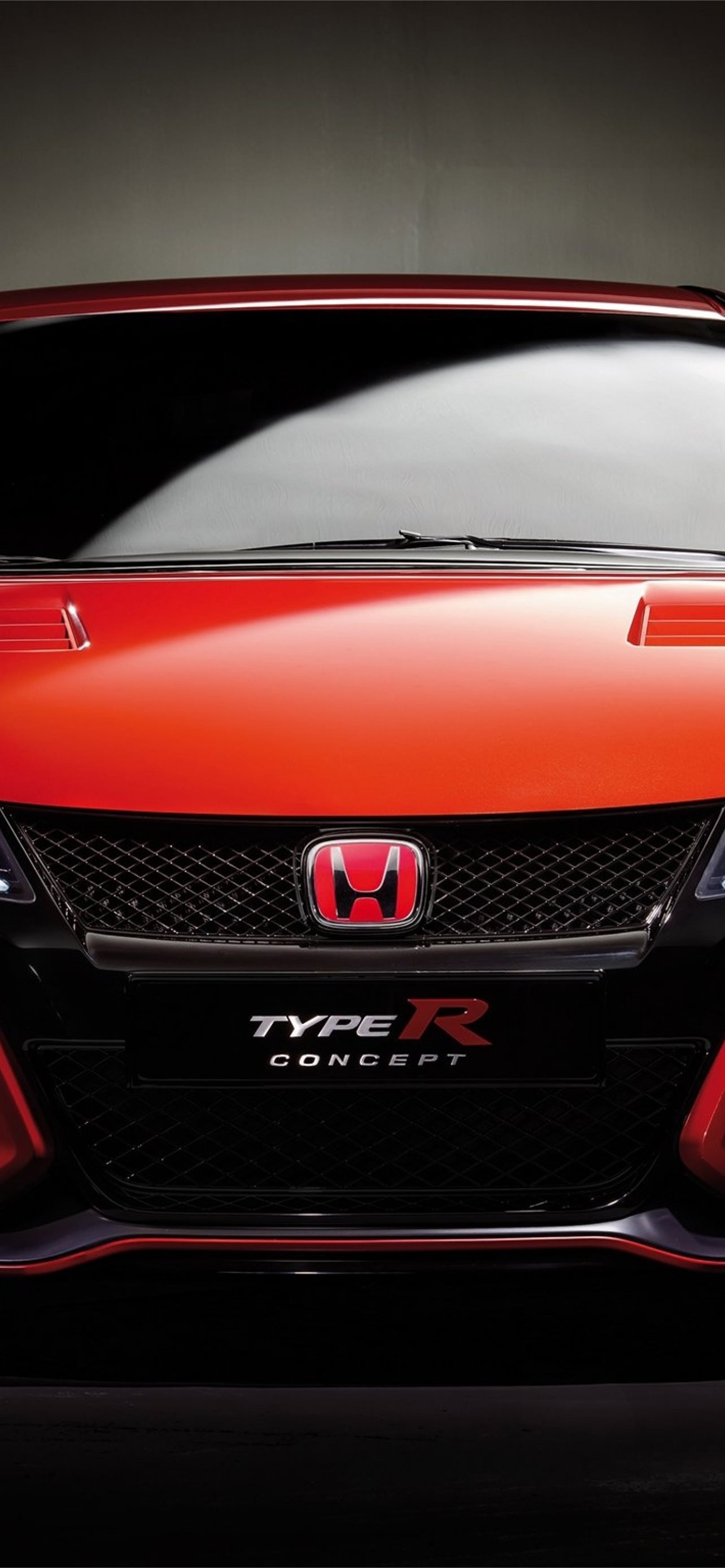 Honda Civic Type R Red Cars Front View Honda Civic Iphone Wallpapers Free Download