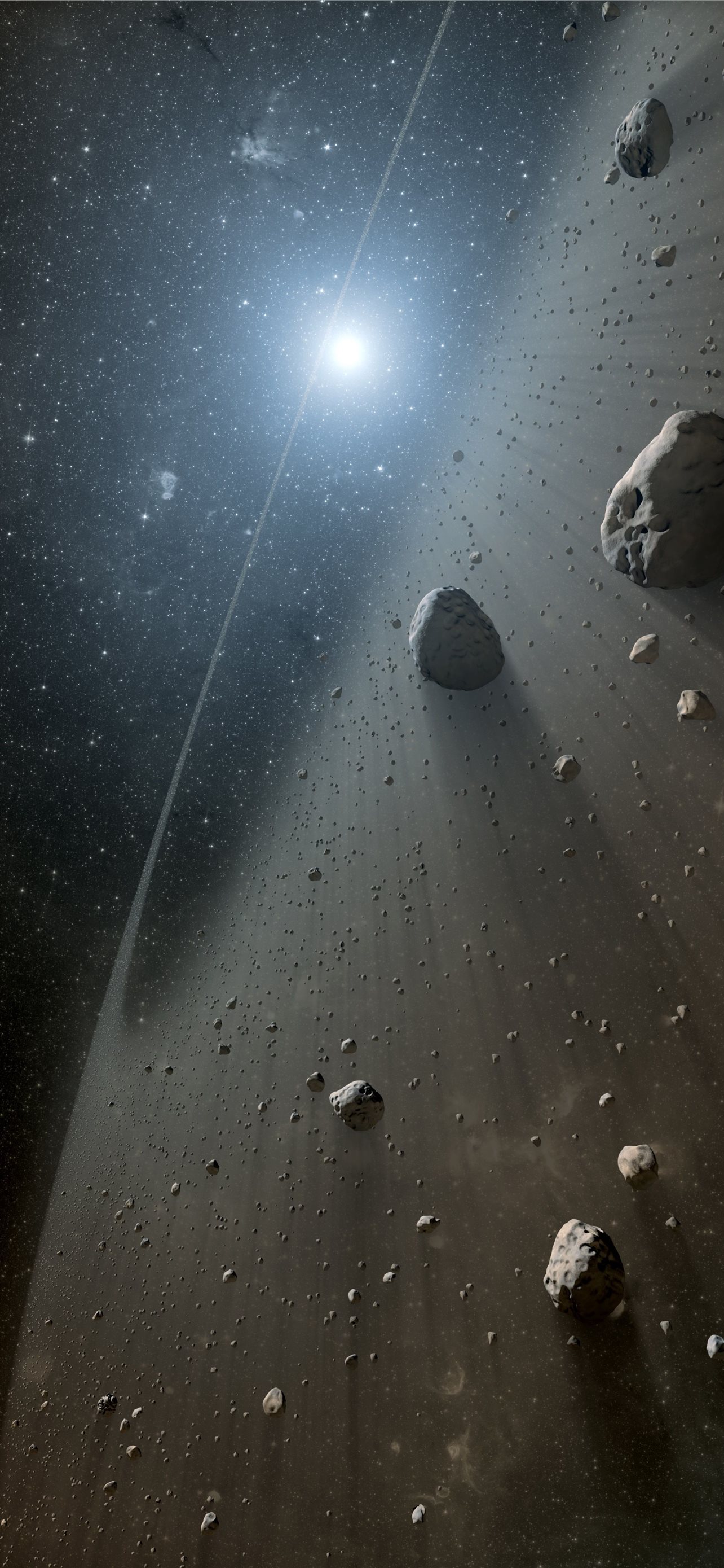Wallpaper Planet destruction, meteor belt, space 1920x1200 HD Picture, Image