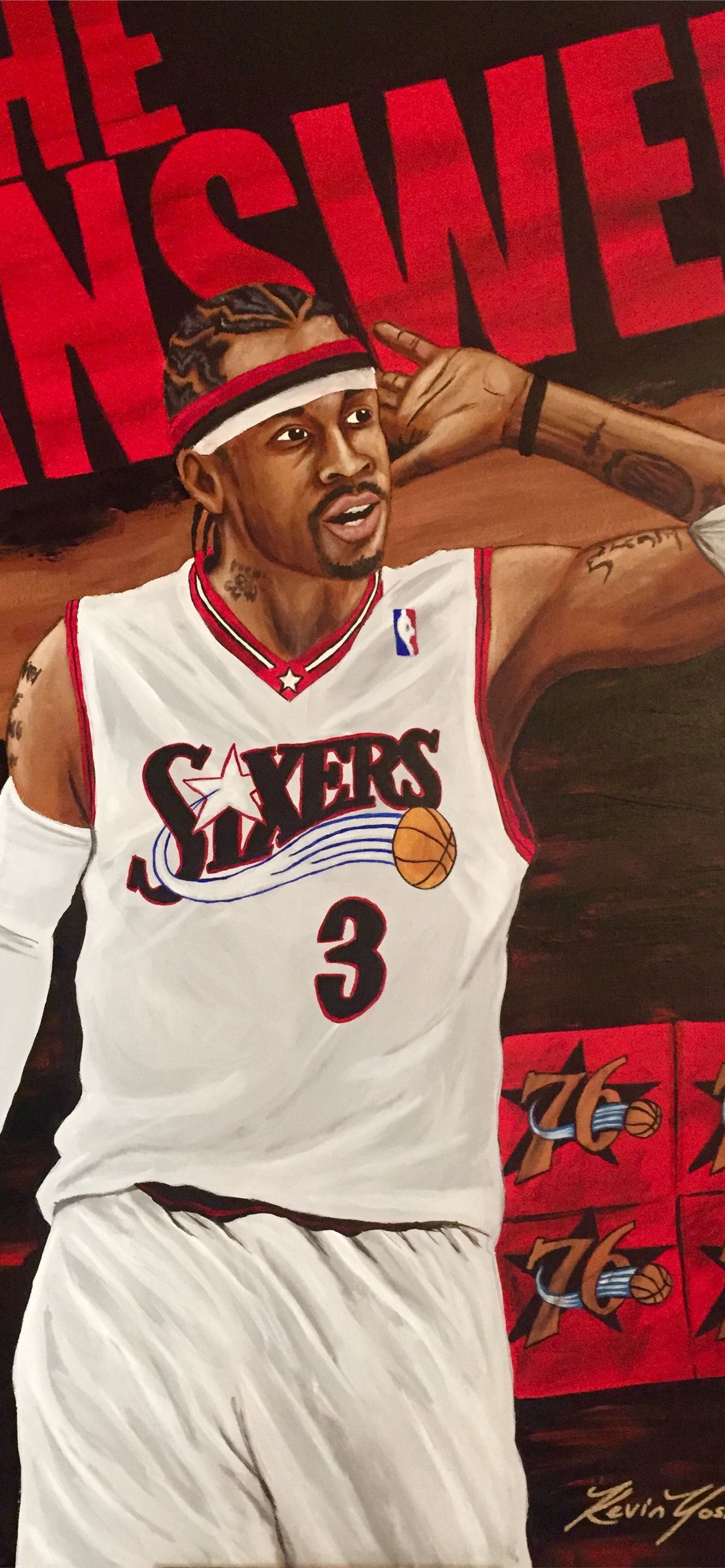Kobe and Iverson basketball sixers HD phone wallpaper  Peakpx