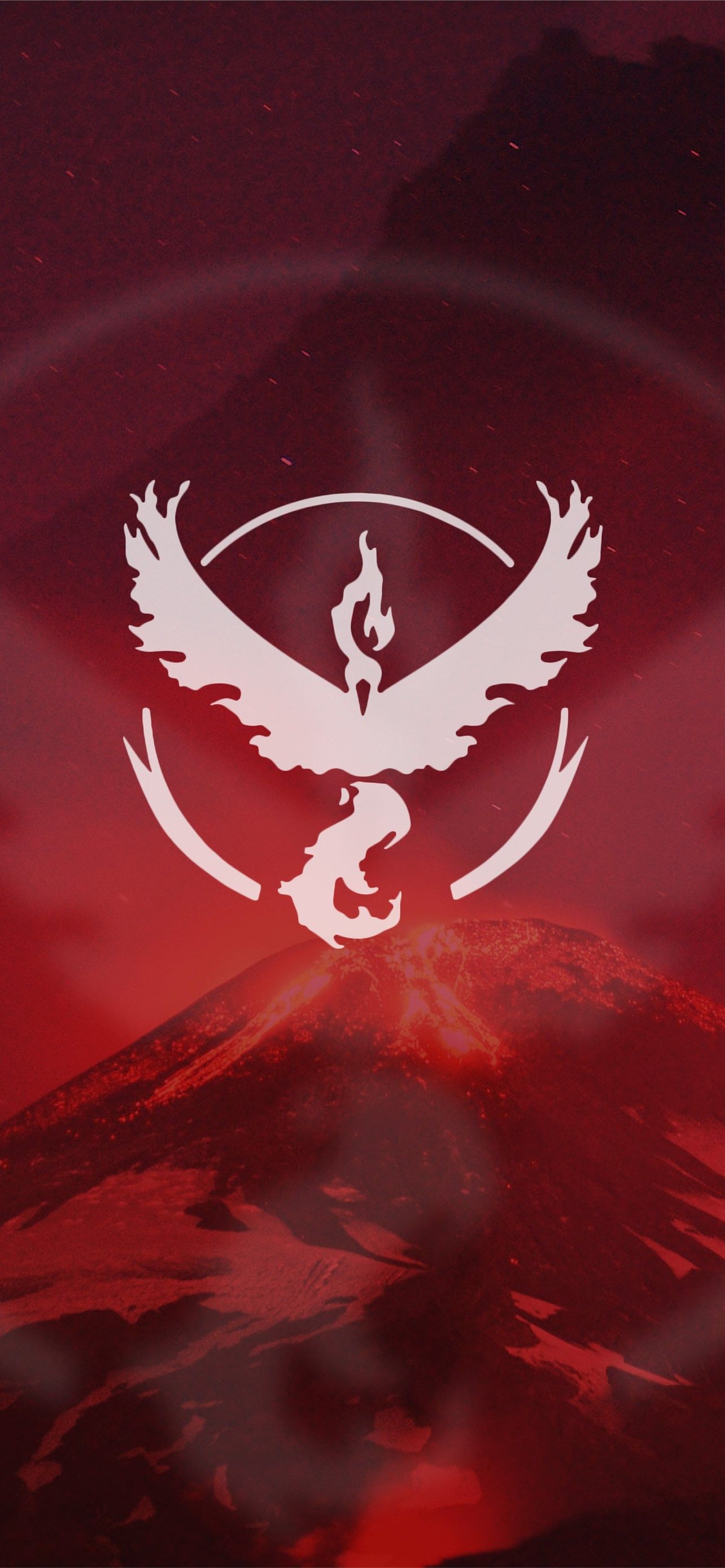 Pokemon Go Team Valor Red iPhone Wallpapers Free Download