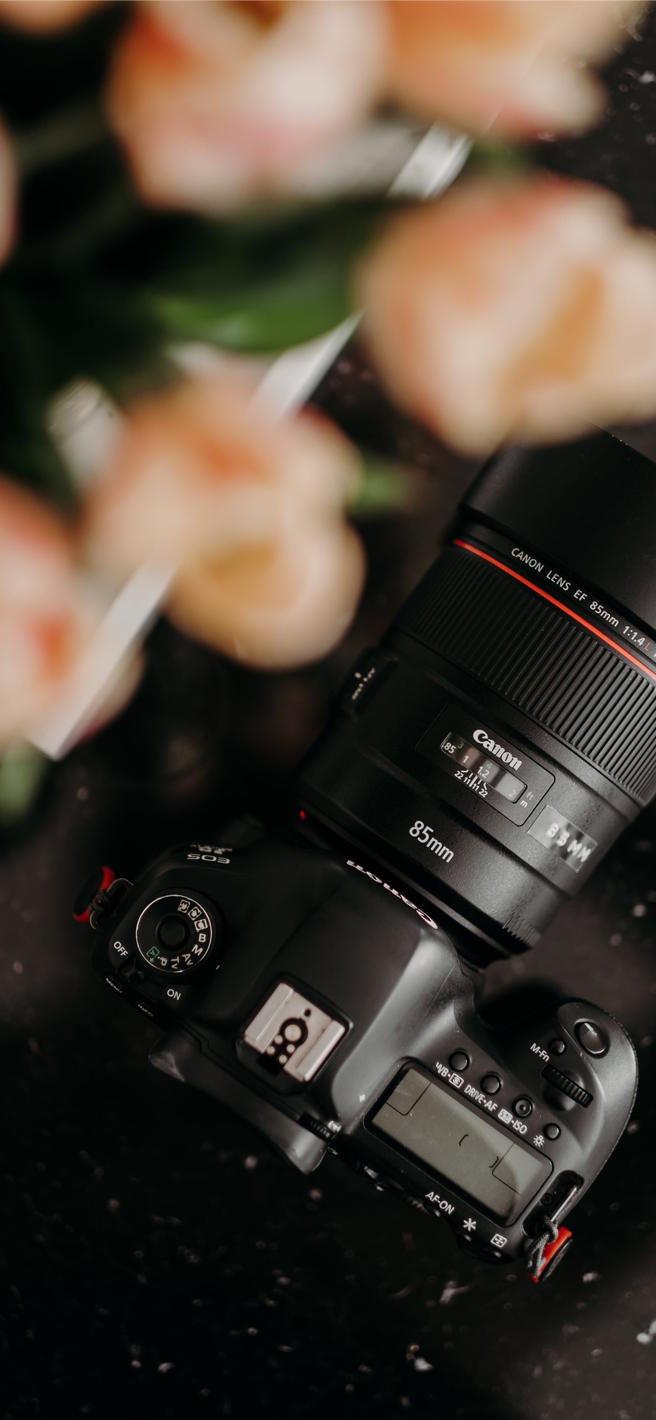 Dslr camera in the front with bokeh effect of the cityscape in the  background. Generative AI 23292662 Stock Photo at Vecteezy