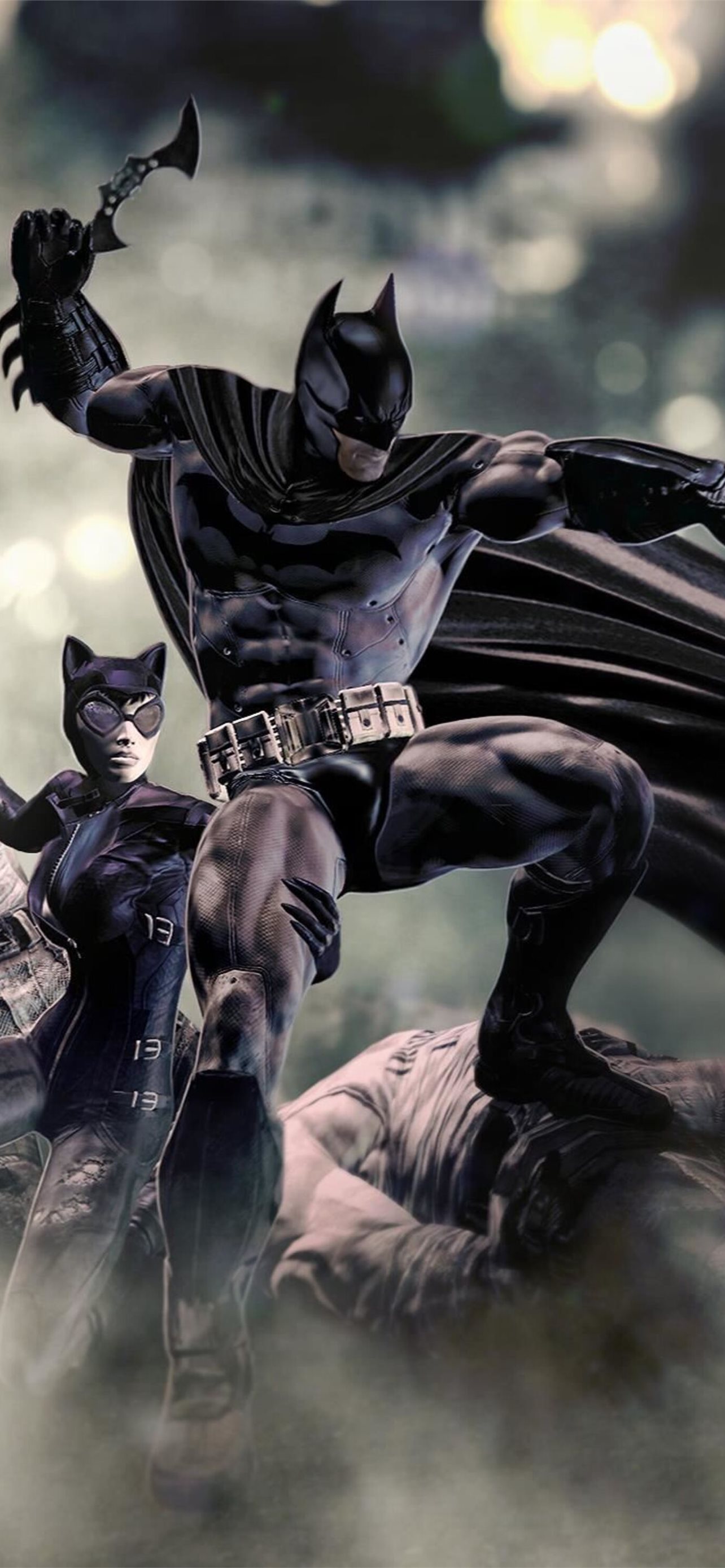 Batman catwoman superheroes artist artwork digital art for iPhone 6  7 8 HD phone wallpaper  Pxfuel