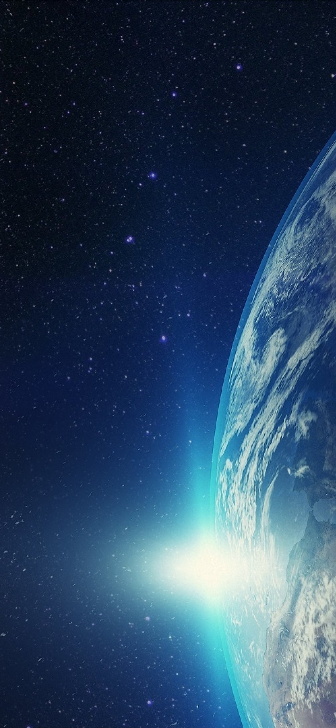 Earth From Space Stars Universe for Samsung Galaxy... iPhone Wallpapers  Free Download