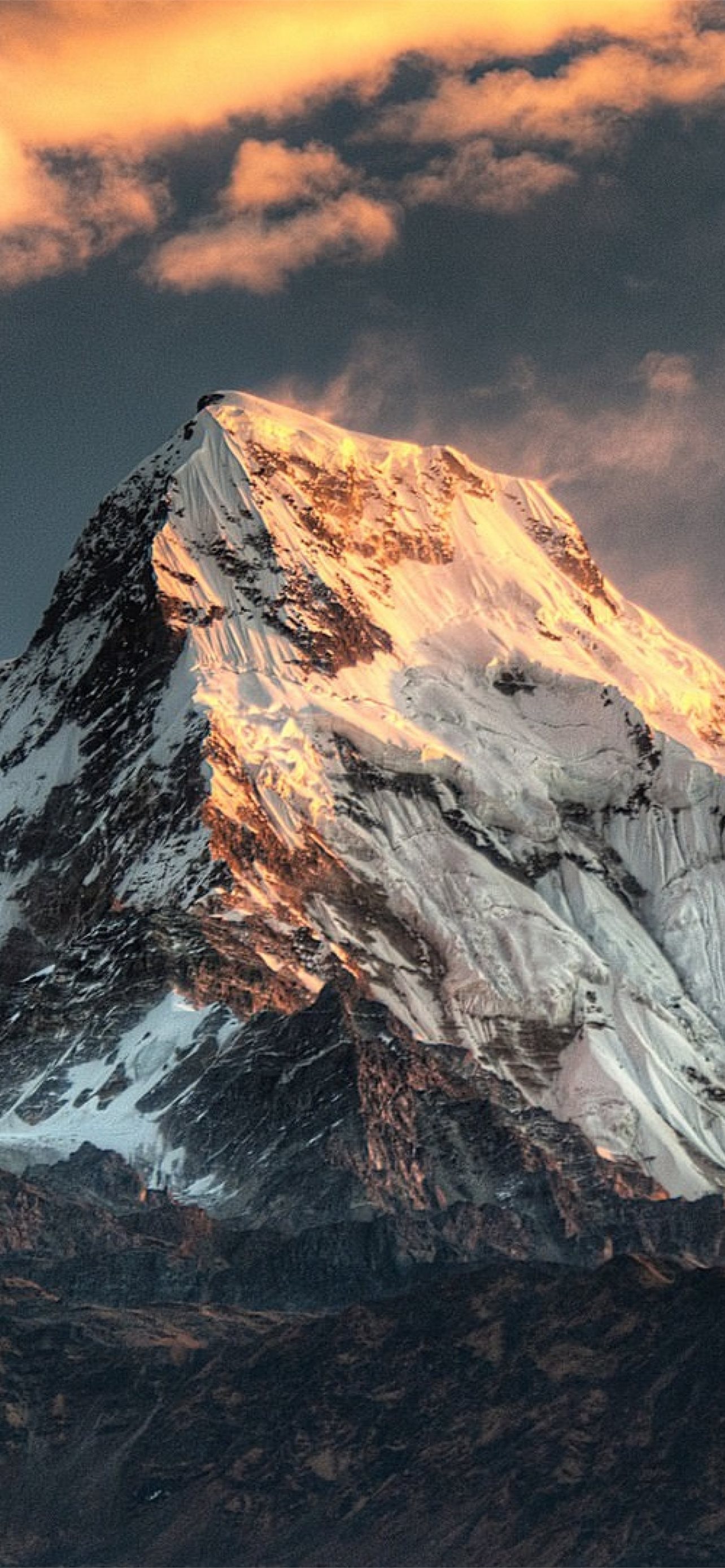 Annapurna Massif Mountain Range Nepal Samsung Gala... iPhone Wallpapers  Free Download