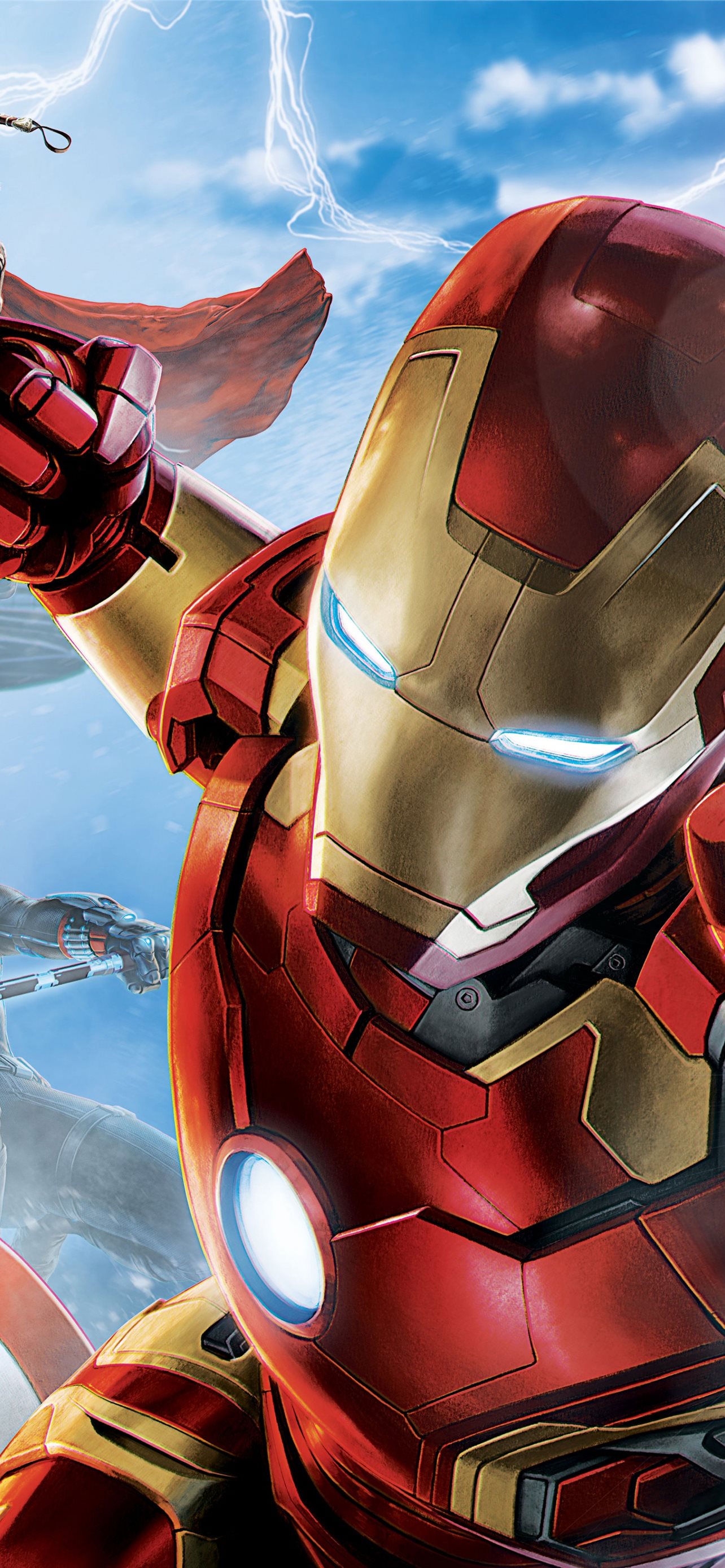 Avengers Age of Ultron Iron Man Captain America Hu... iPhone Wallpapers  Free Download
