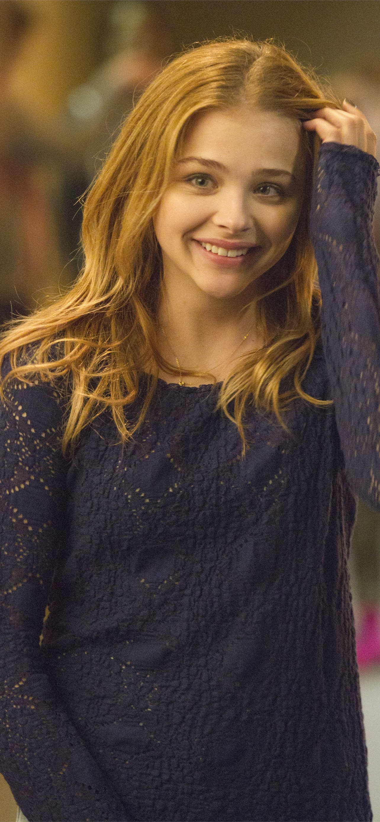Chloe Grace Moretz Cute Smiling Samsung Galaxy Not... iPhone Wallpapers  Free Download