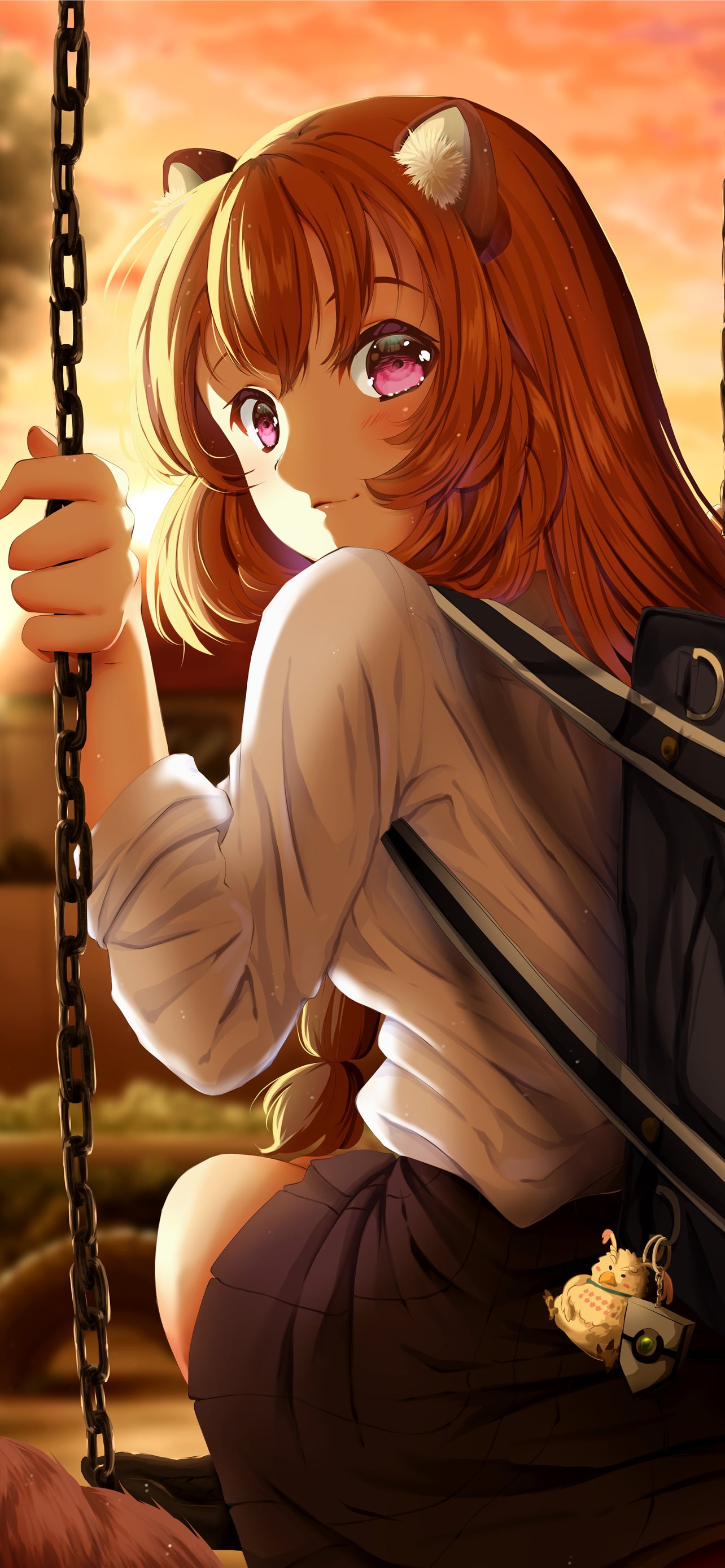 High school Days Raphtalia by Hanapen The Rising o... iPhone Wallpapers  Free Download
