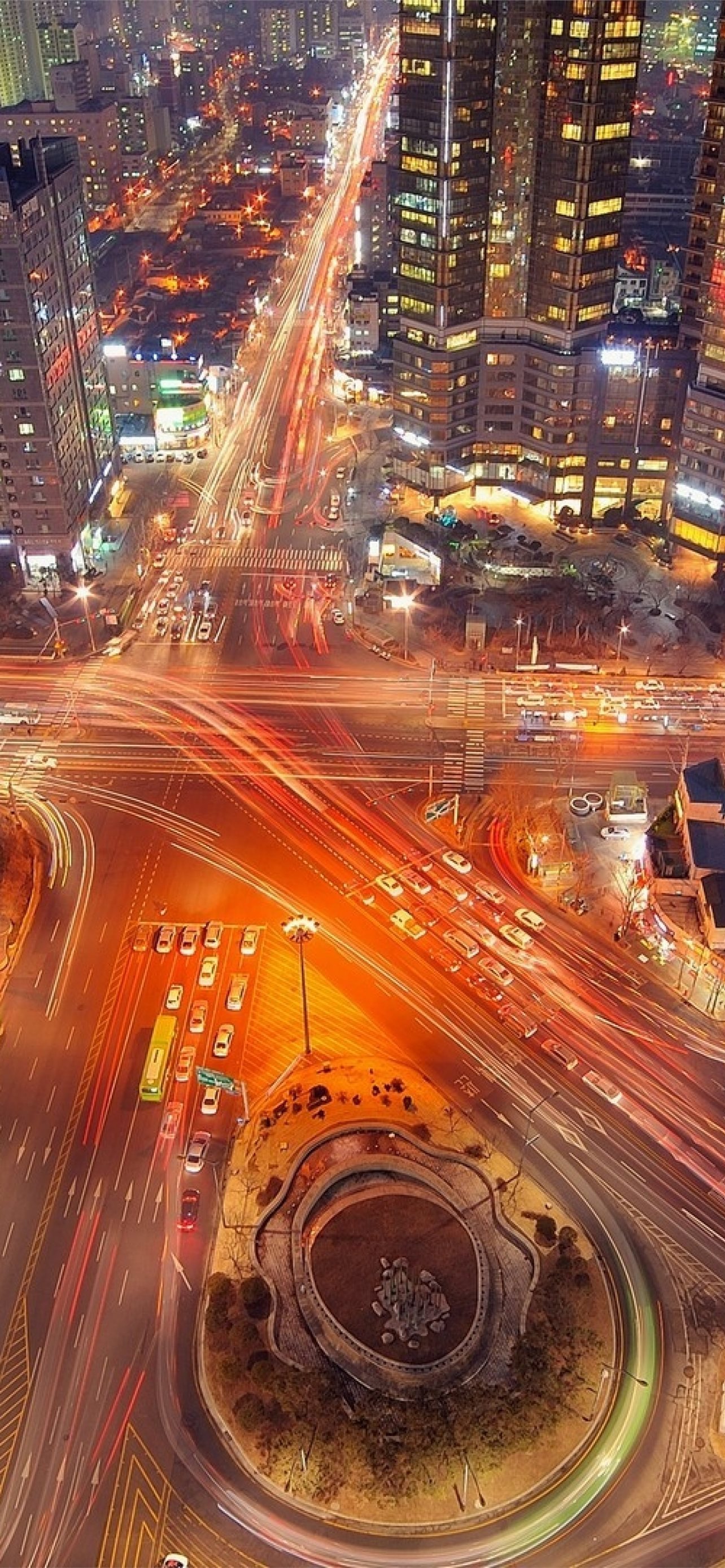 Seoul Roads Buildings South Korea Timelapse for Sa... iPhone Wallpapers  Free Download