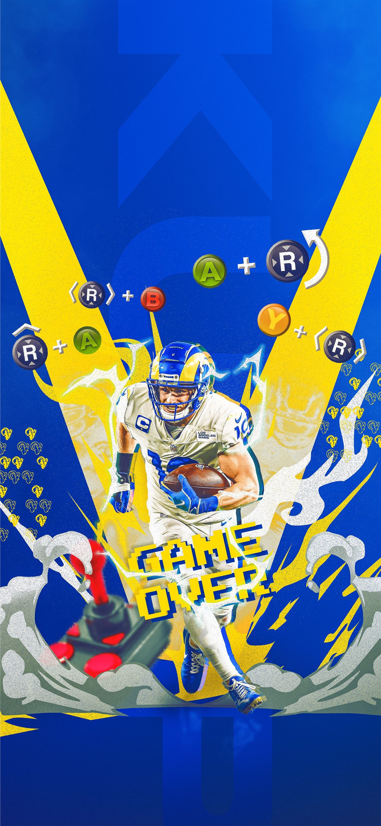 Los Angeles Rams NFL Logo UHD 4K Wallpaper  Pixelz