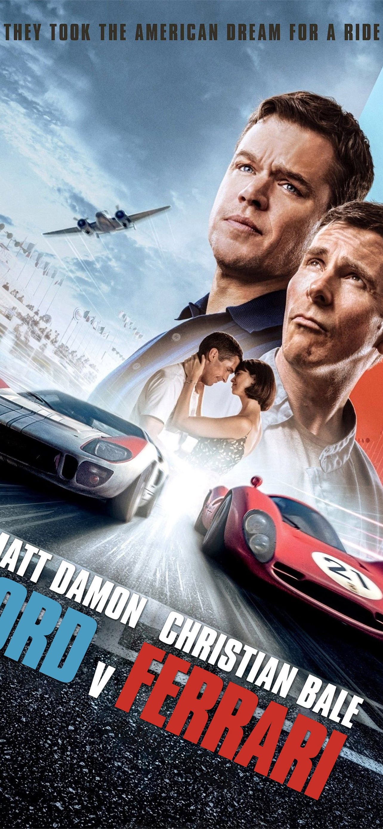 HD wallpaper Movie Ford v Ferrari Christian Bale Le Mans 66  Wallpaper  Flare