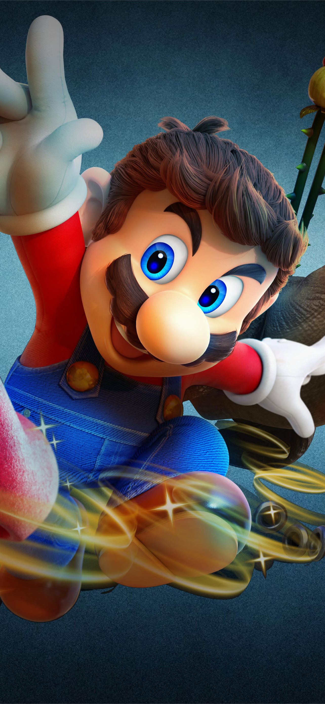 Tải miễn phí hình nền siêu sao Mario Galaxy cho iPhone giúp bạn tạo nên một phong cách hoàn hảo cho chiếc điện thoại của mình. Hình ảnh tươi sáng, đầy màu sắc và hài hước sẽ làm cho bạn cảm thấy vô cùng thích thú và hứng thú khi sử dụng điện thoại của mình.