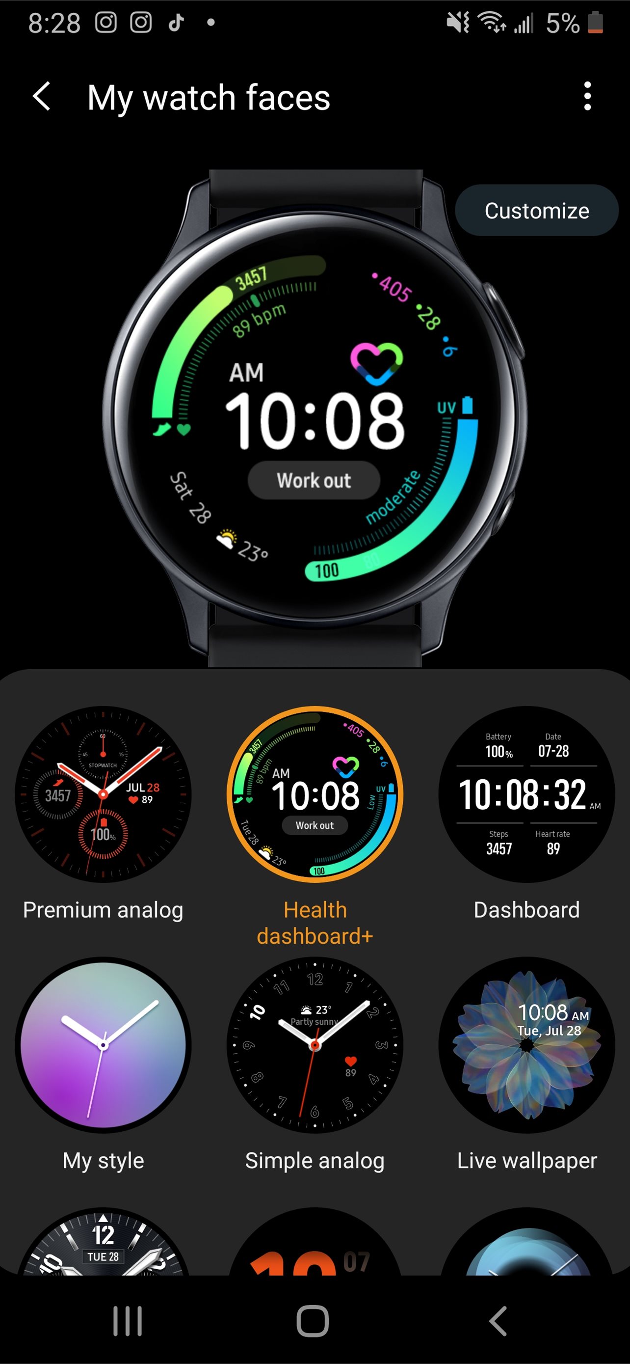 Chọn các hình nền đẹp cho Samsung Galaxy Watch Active của bạn từ bộ sưu tập iPhone Wallpapers. Bạn có thể tự tạo những bức ảnh nền đầy màu sắc và đáng yêu để thêm phần tươi sáng cho phong cách đeo đồng hồ của mình.
