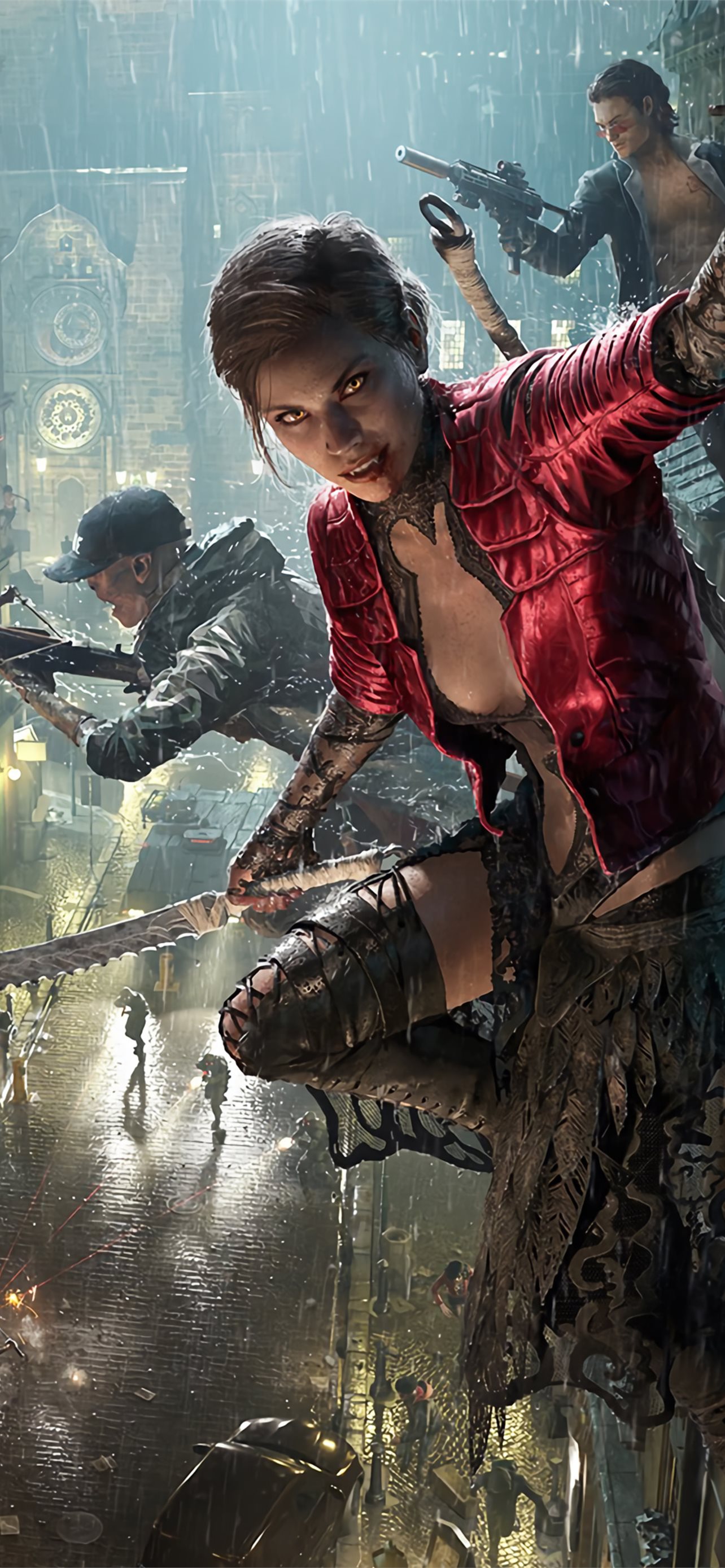 vampire the masquerade bloodhunt iPhone Wallpapers Free Download