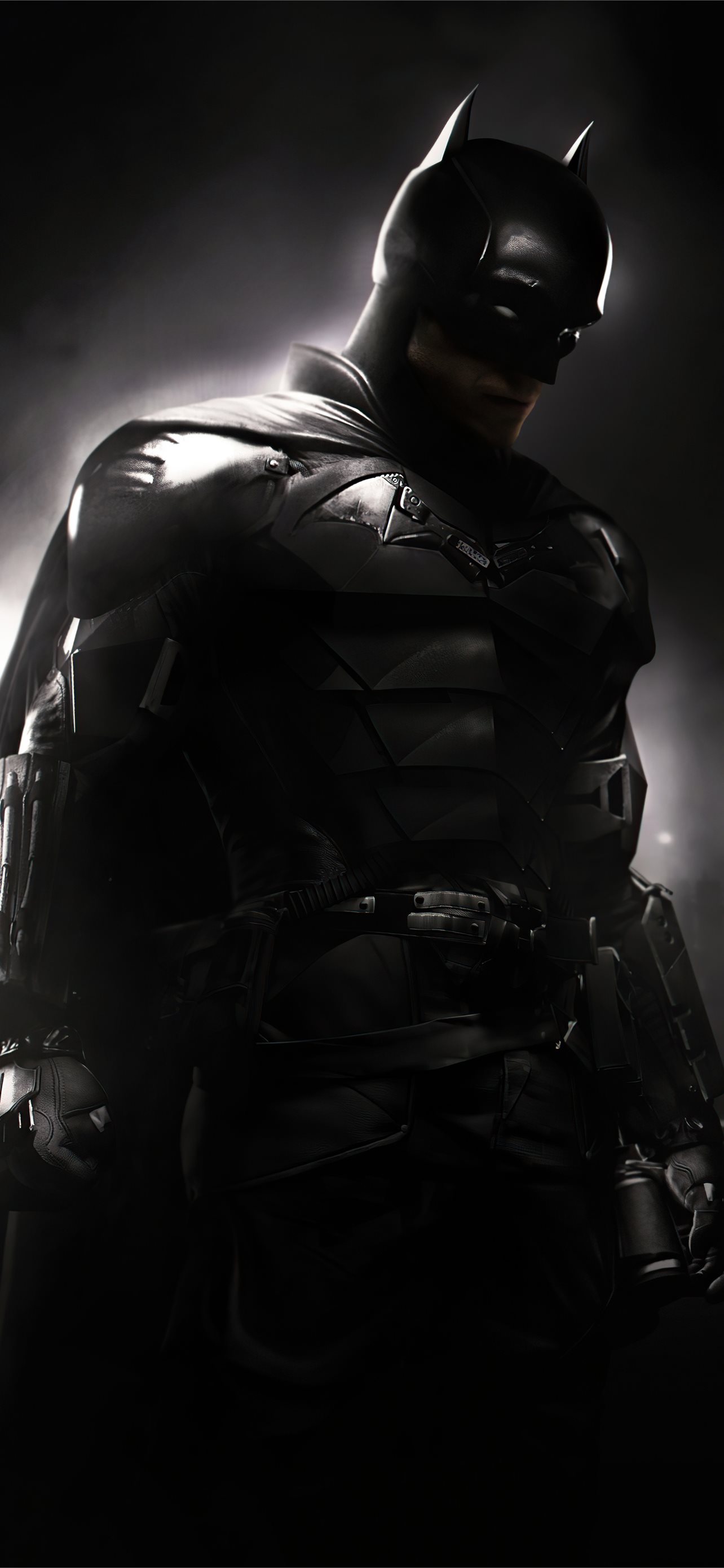 robert pattinson the batman suit 4k iPhone Wallpapers Free Download