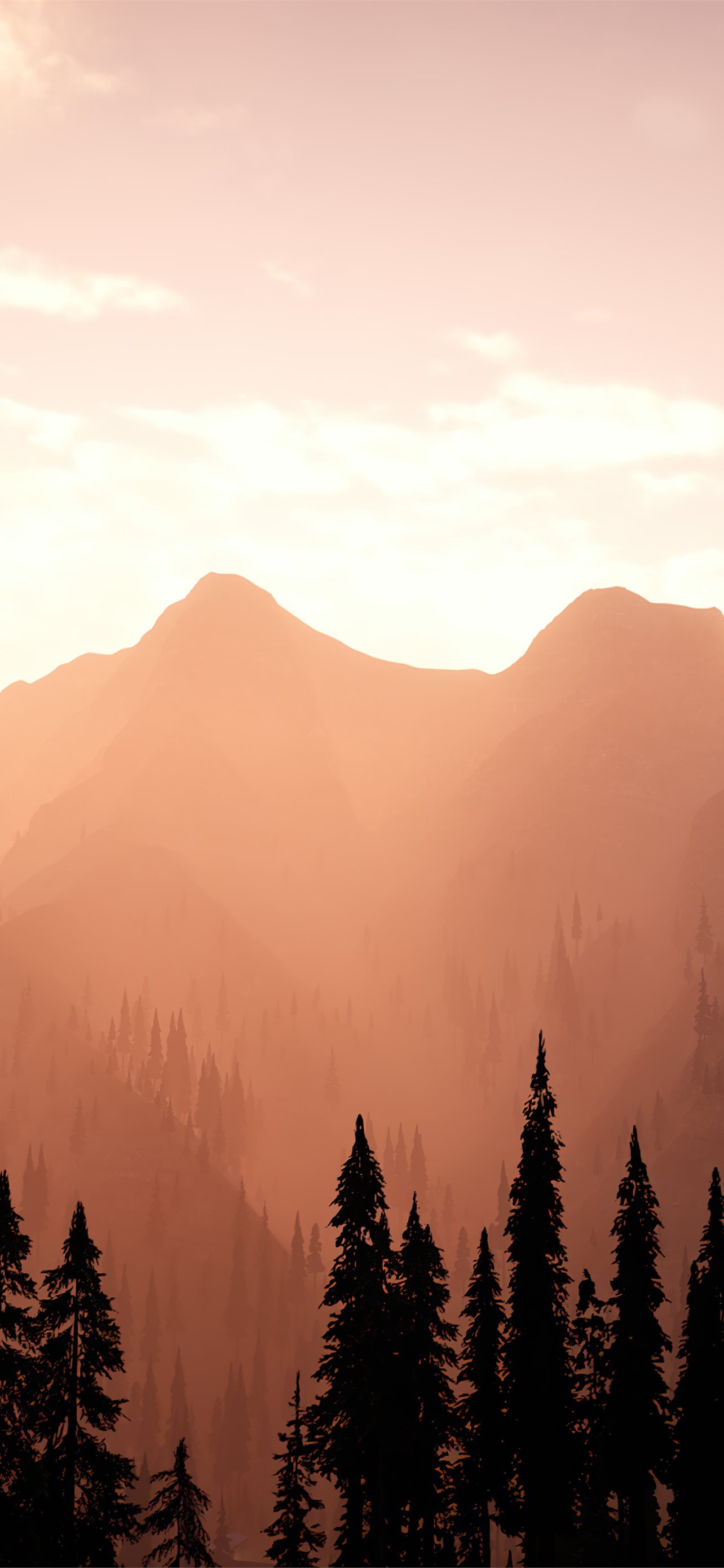 Far Cry 5 Sunset Mountains Iphone Wallpapers Free Download