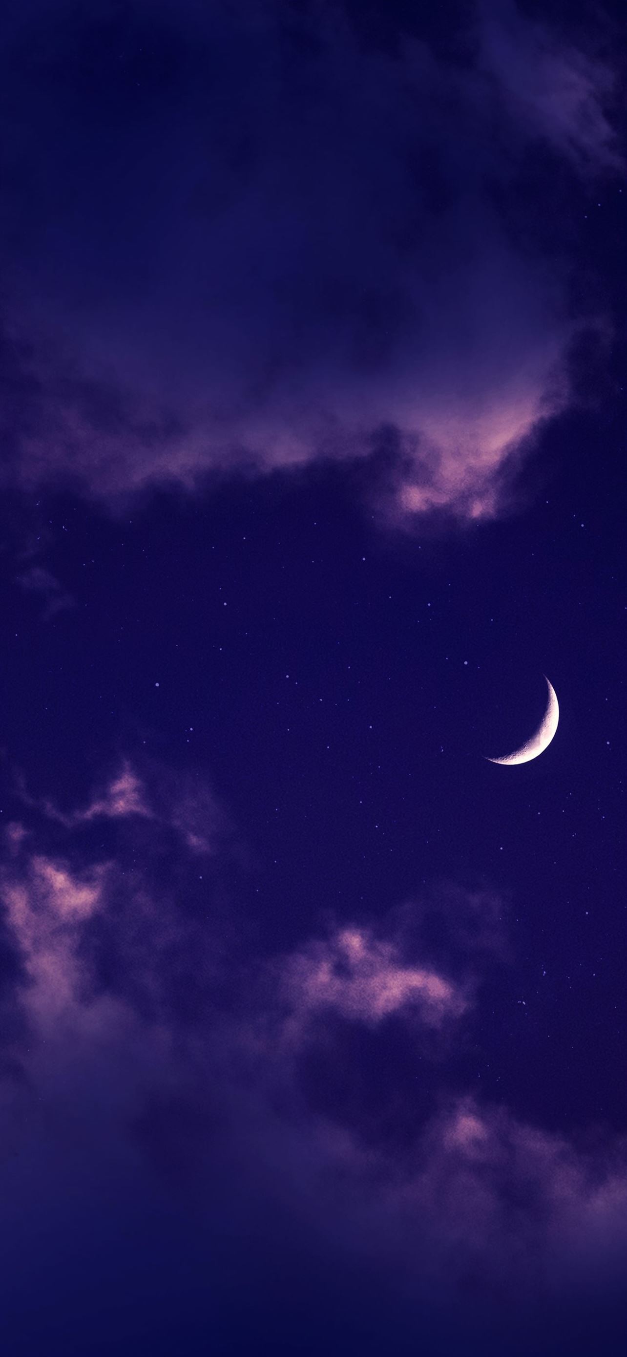 full moon in dark night sky iPhone Wallpapers Free Download