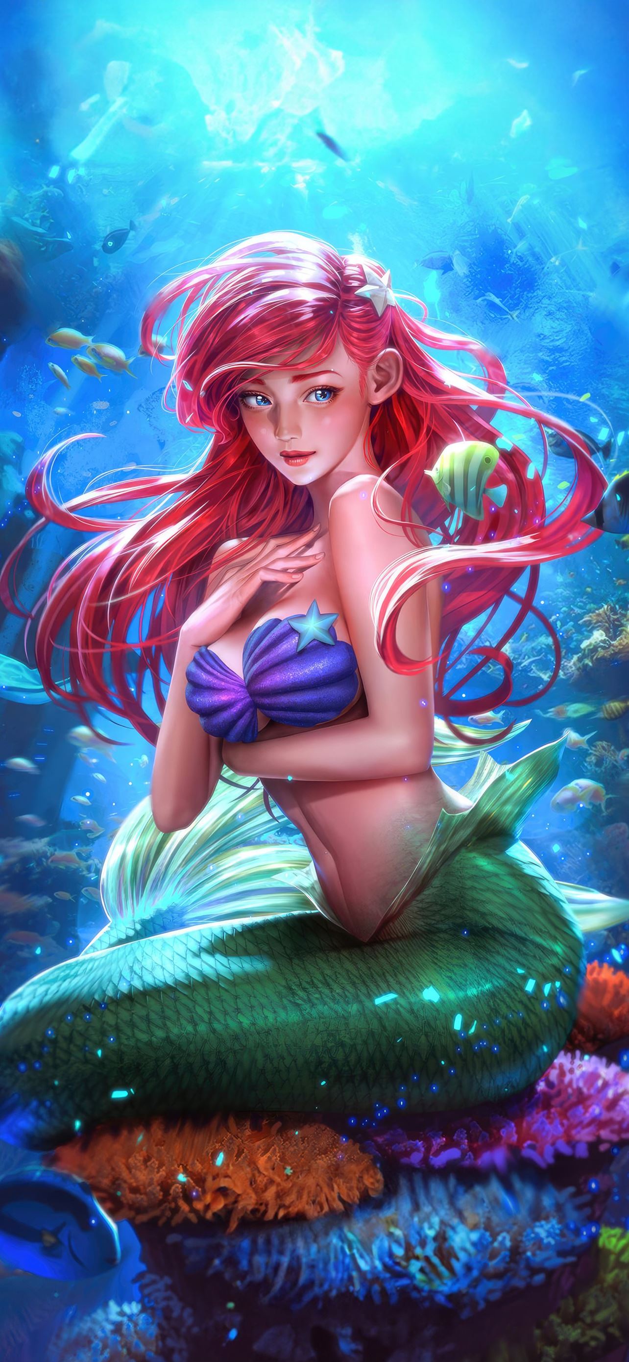 The Little Mermaid 2023  Mobile Wallpaper version  rTextlessPosters