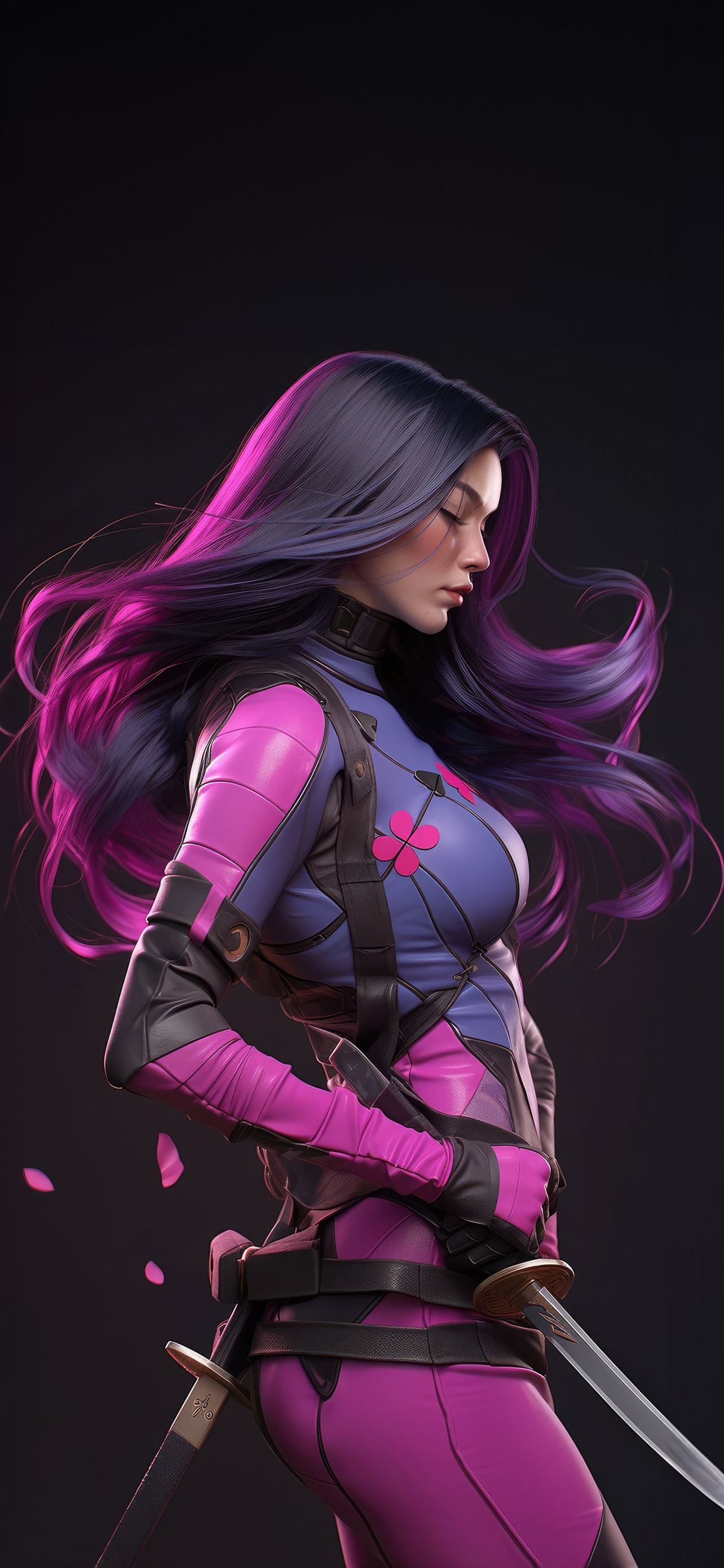 Psylocke X Men Marvel 5k IPhone Wallpapers Free Download