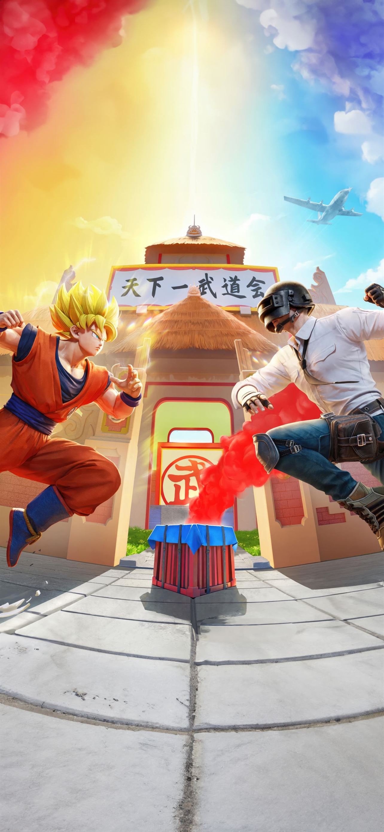 Goku PUBG Mobile Dragon Ball Super 4K Wallpaper iPhone HD Phone #4691l