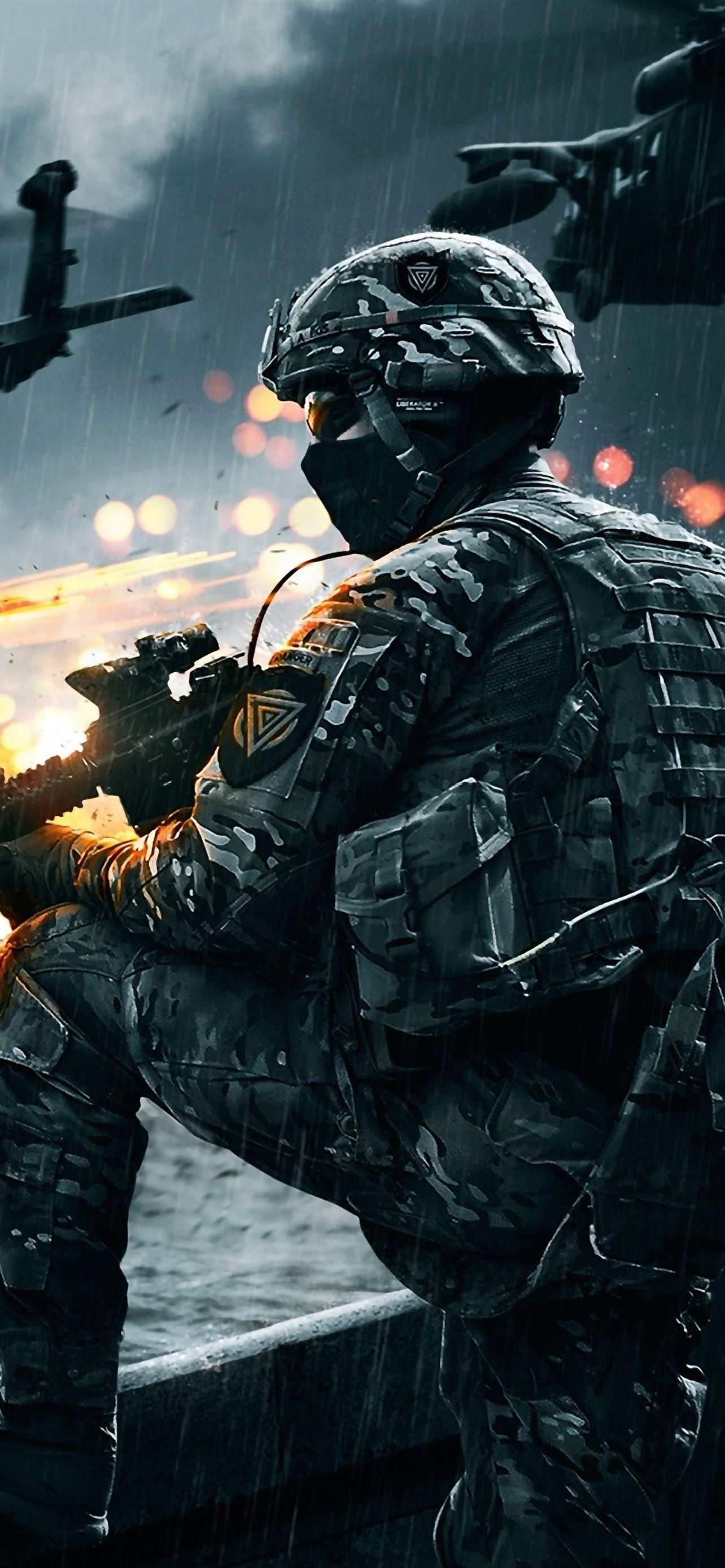 Wallpaper ID 319721  Video Game Battlefield 4 Phone Wallpaper Soldier  Sniper 1440x2960 free download