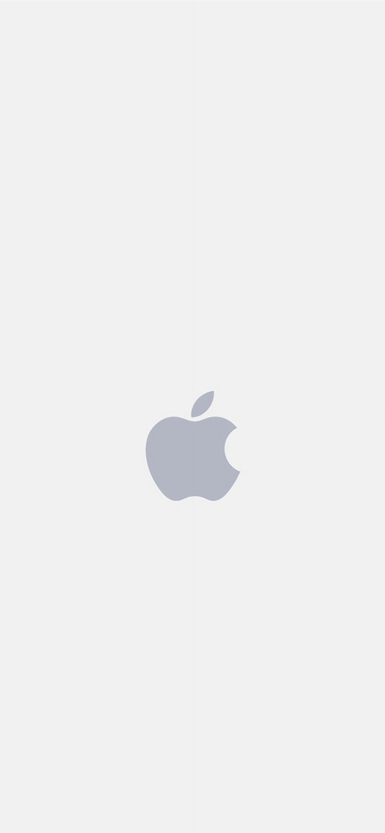 Apple Logo White Art Illustration iPhone Wallpapers Free Download