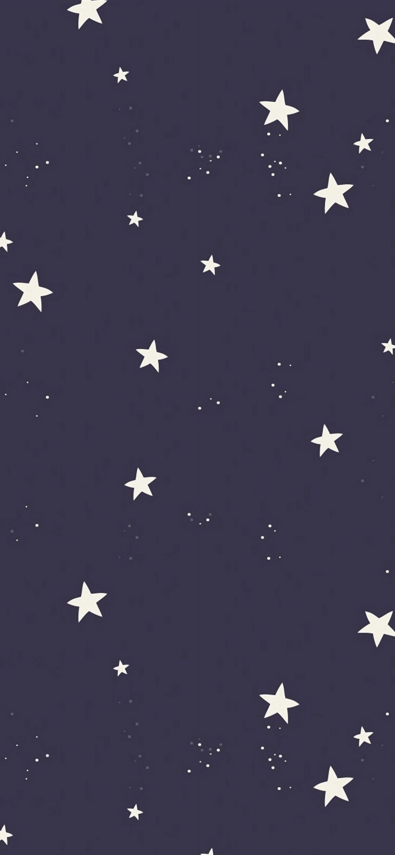 Simple Stars Pattern Dark Background iPhone Wallpapers Free Download