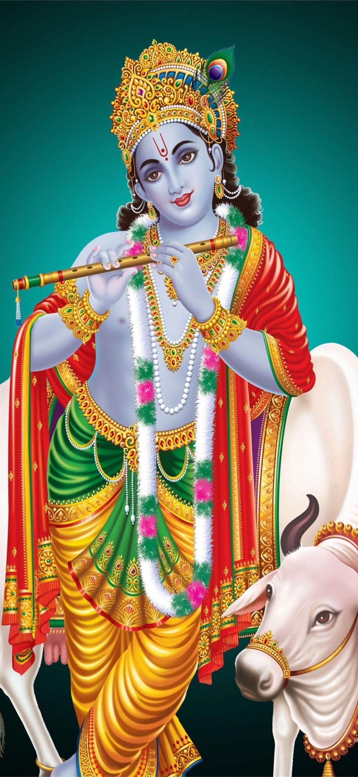Lord Krishna HD Cave iPhone Wallpapers Free Download