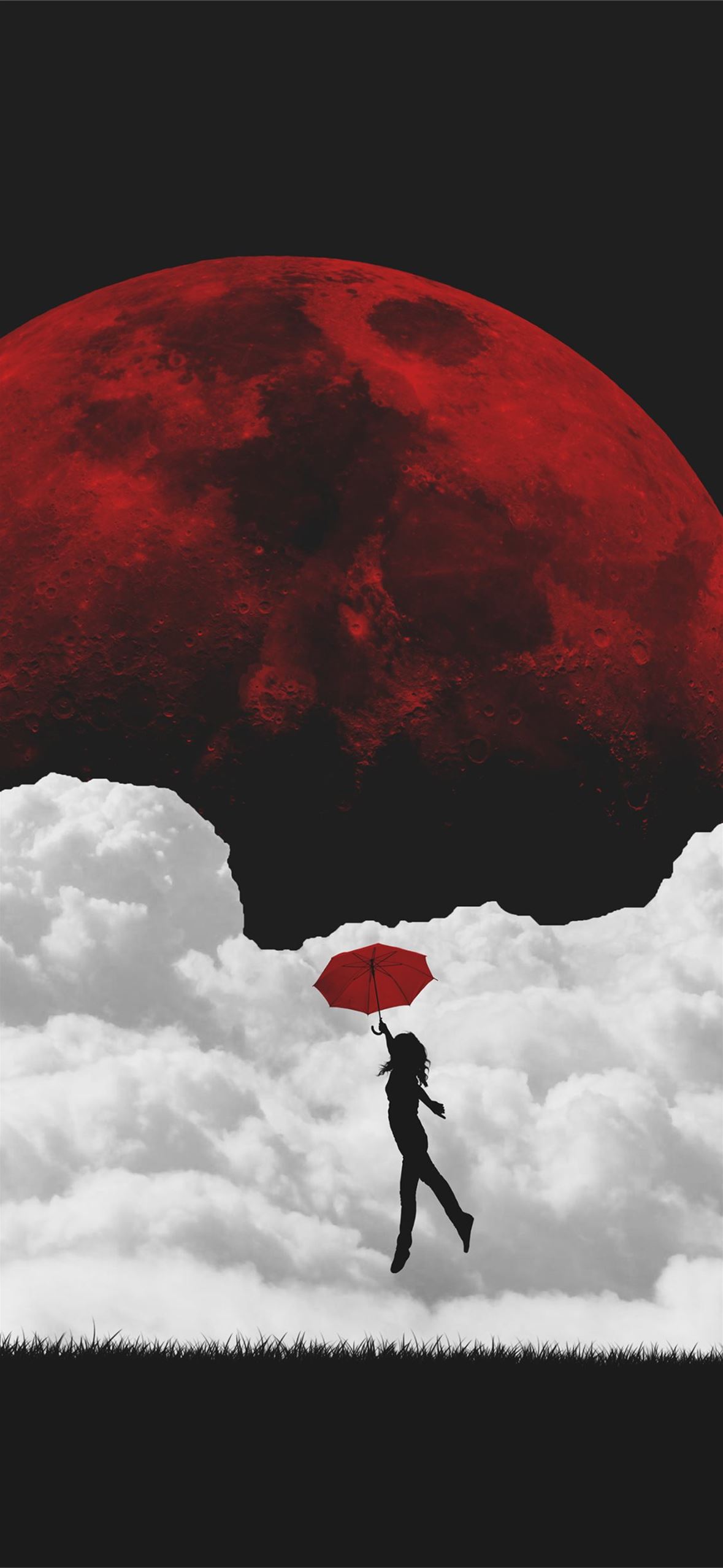 Red Moon Japan Poster by Anime  Displate
