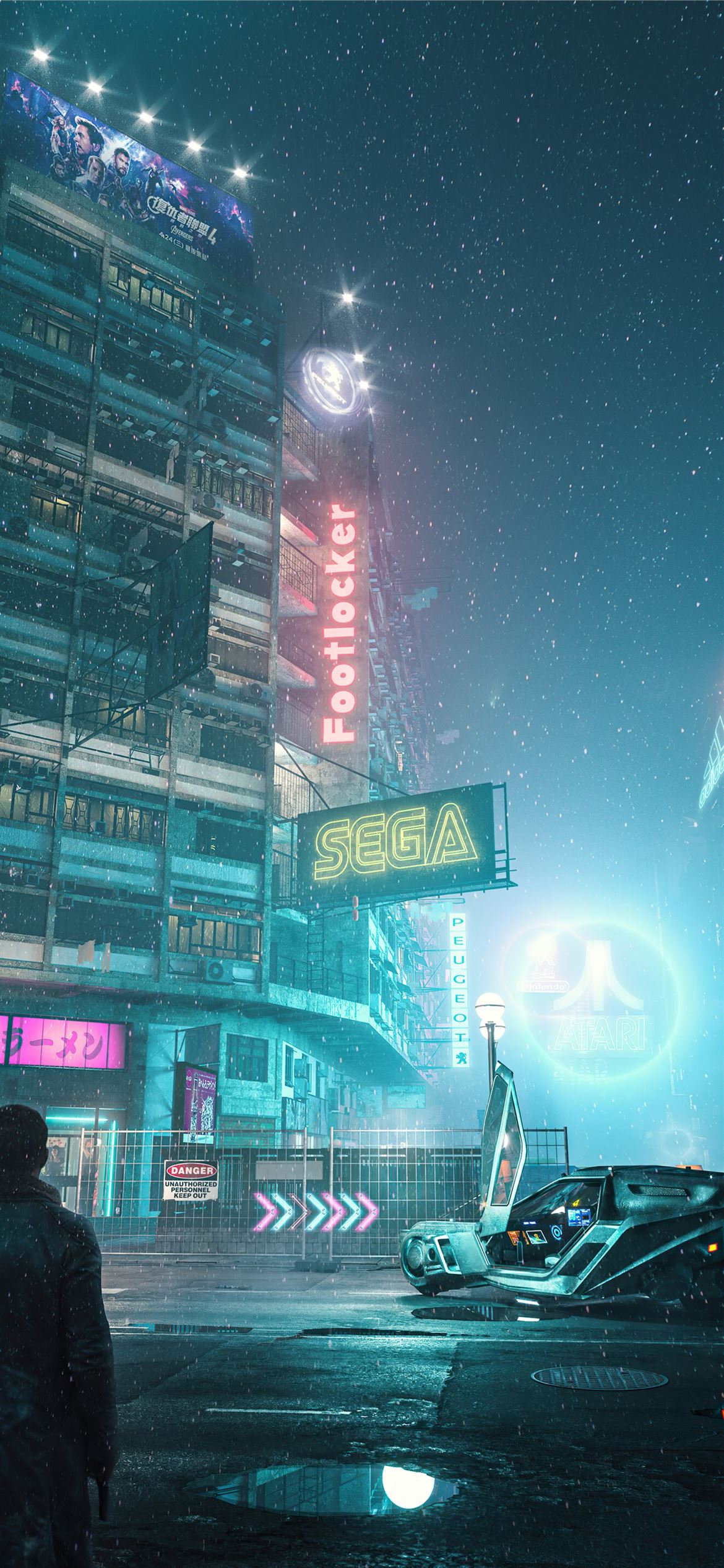Blade Runner 2049 Tokyo Cyberpunk 4k Sony Xperia X... iPhone Wallpapers  Free Download