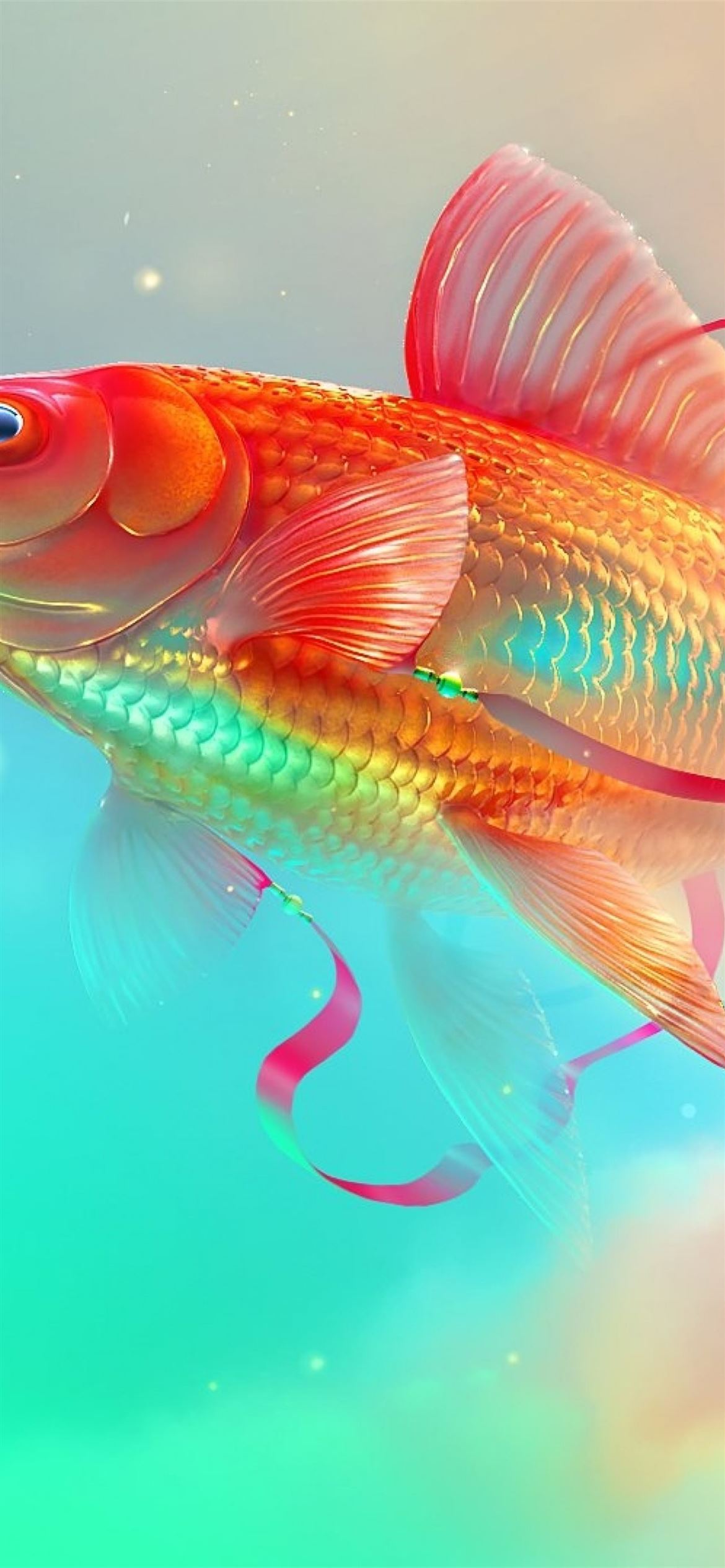 Pin by Catalina Nica on Animals  Goldfish wallpaper Fish wallpaper Koi  art