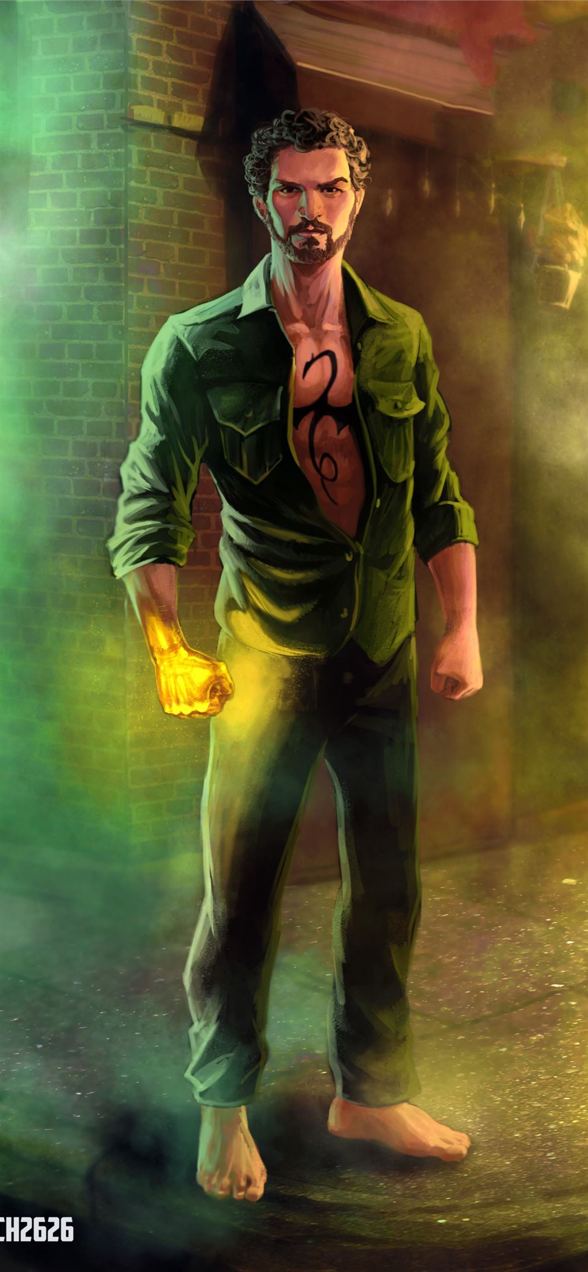 iron fist iPhone Wallpapers Free Download
