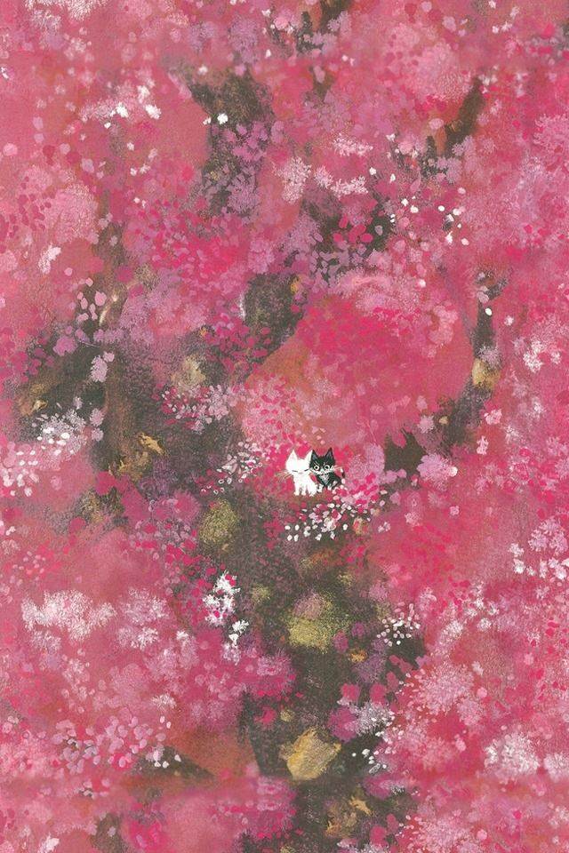 640x960 Affectionate cat -  iPhone 4s Wallpaper
