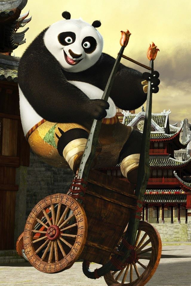 640x960 2011 Kung Fu Panda -  iPhone 4s Wallpaper