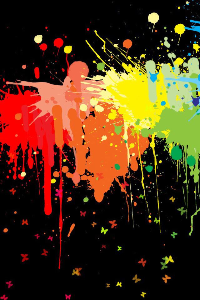 640x960 Color Splash - splash iPhone 4s Wallpaper