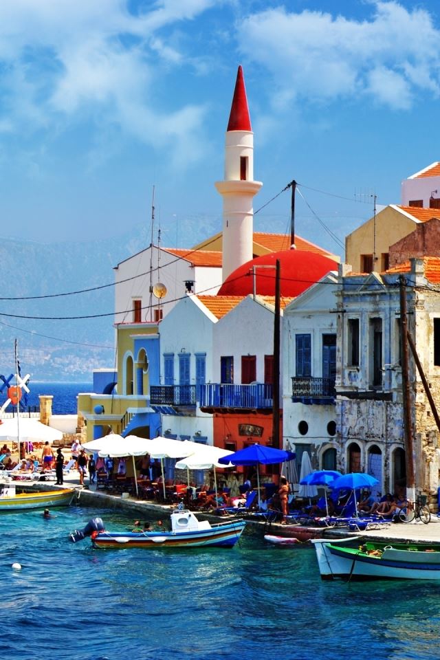 640x960 Beautiful Greece Corner - greece iPhone 4s Wallpaper